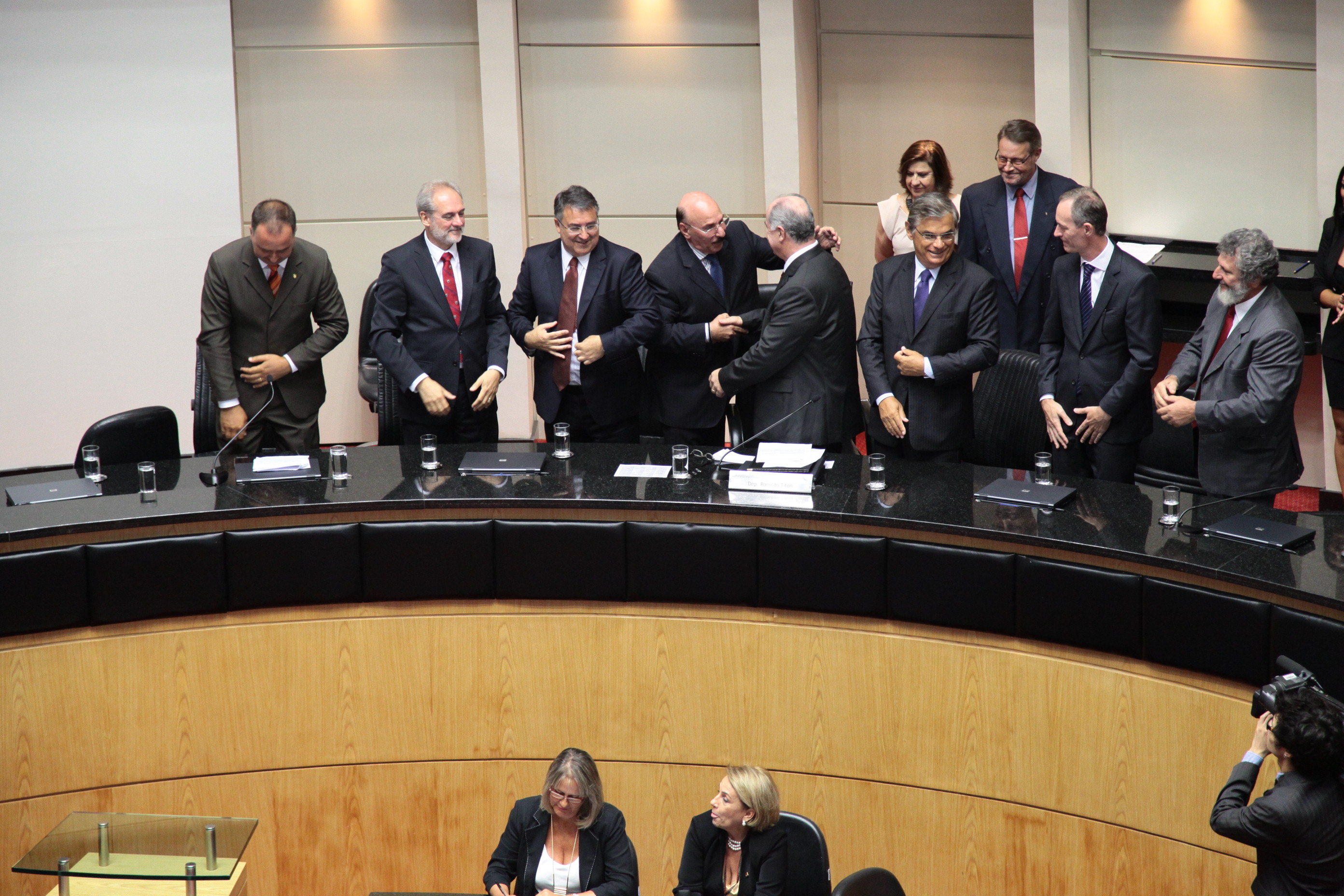 Posse do Novo Presidente da ALESC. Fotos: Miriam Zomer/ Agência AL