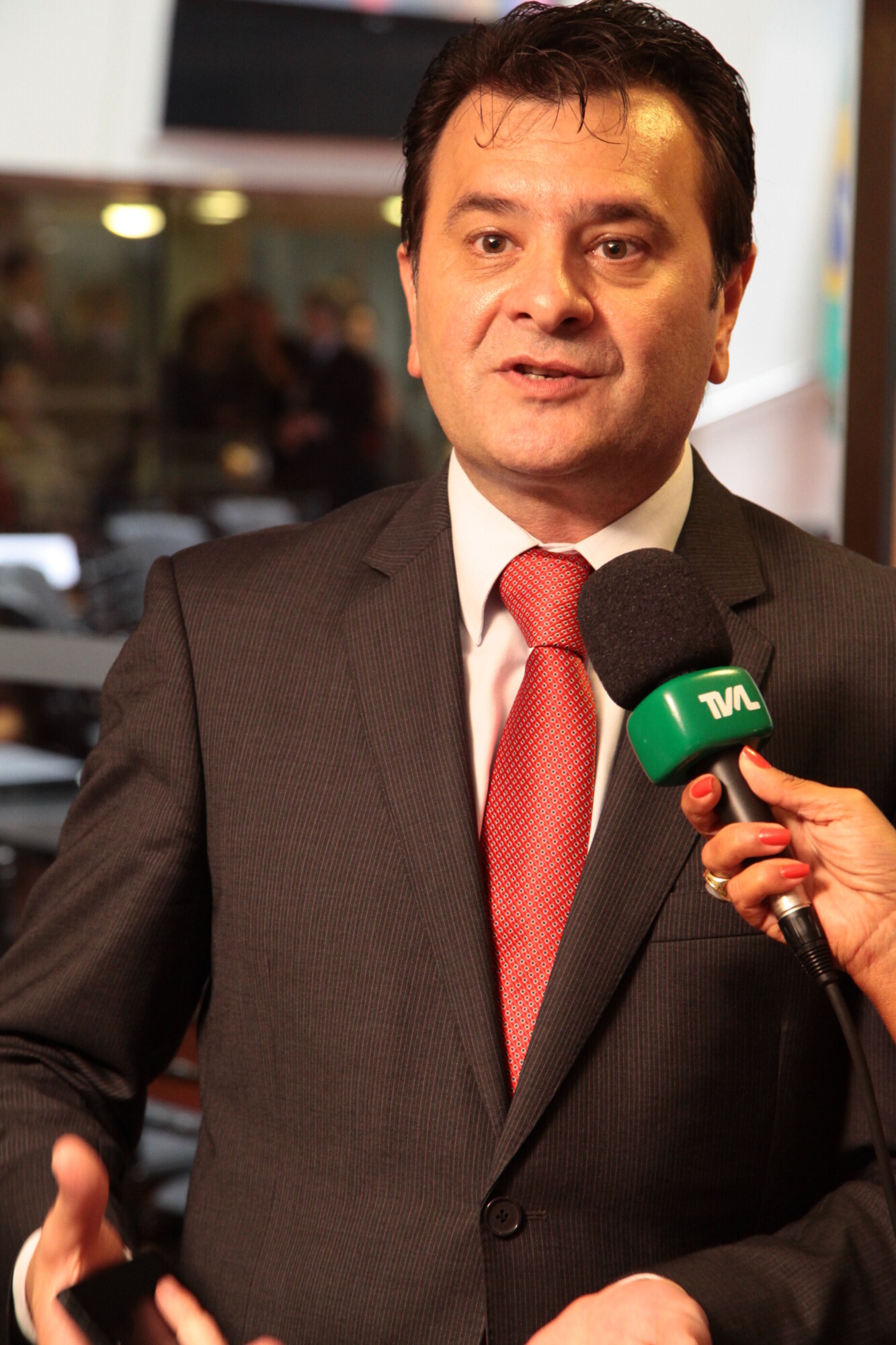 Prefeito de Lages, Elizeu Mattos (PMDB).  Foto: Miriam Zomer / Agência AL