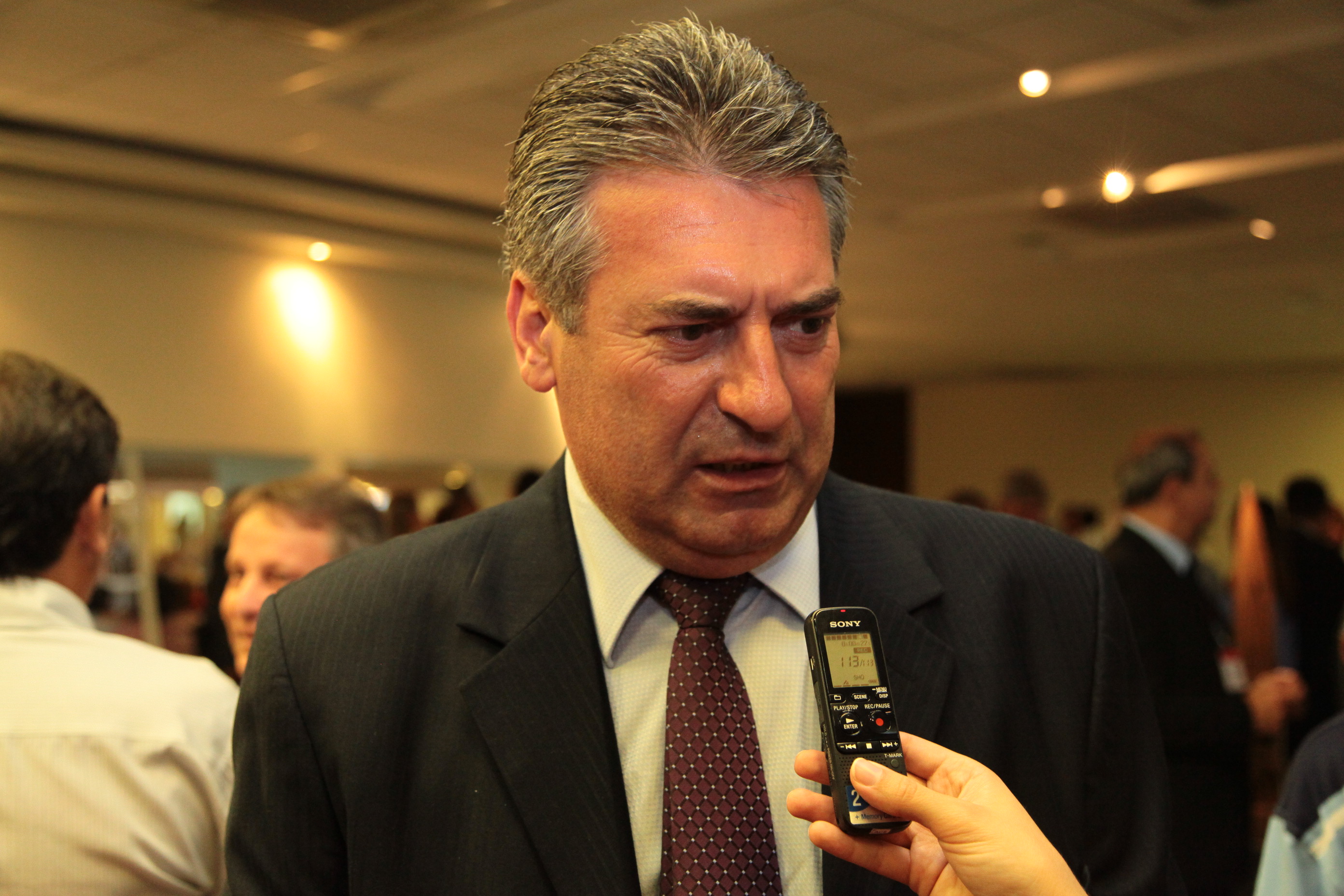 Deputado Federal Mauro Mariani.  Fotos: Miriam Zomer/ Agência AL