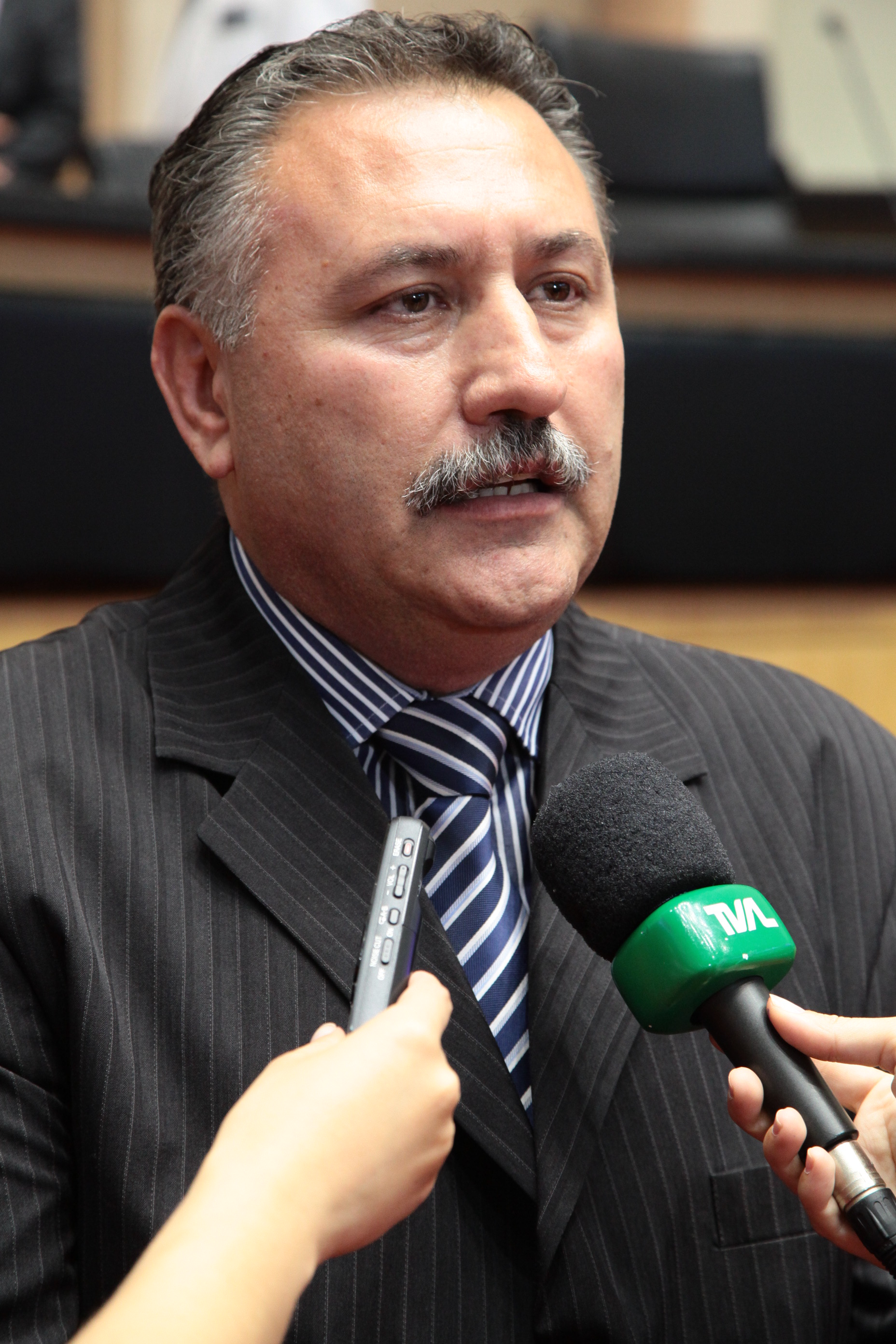 Prefeito de Campos Novos, Nelson Cruz. Fotos: Miriam Zomer/ Agência AL