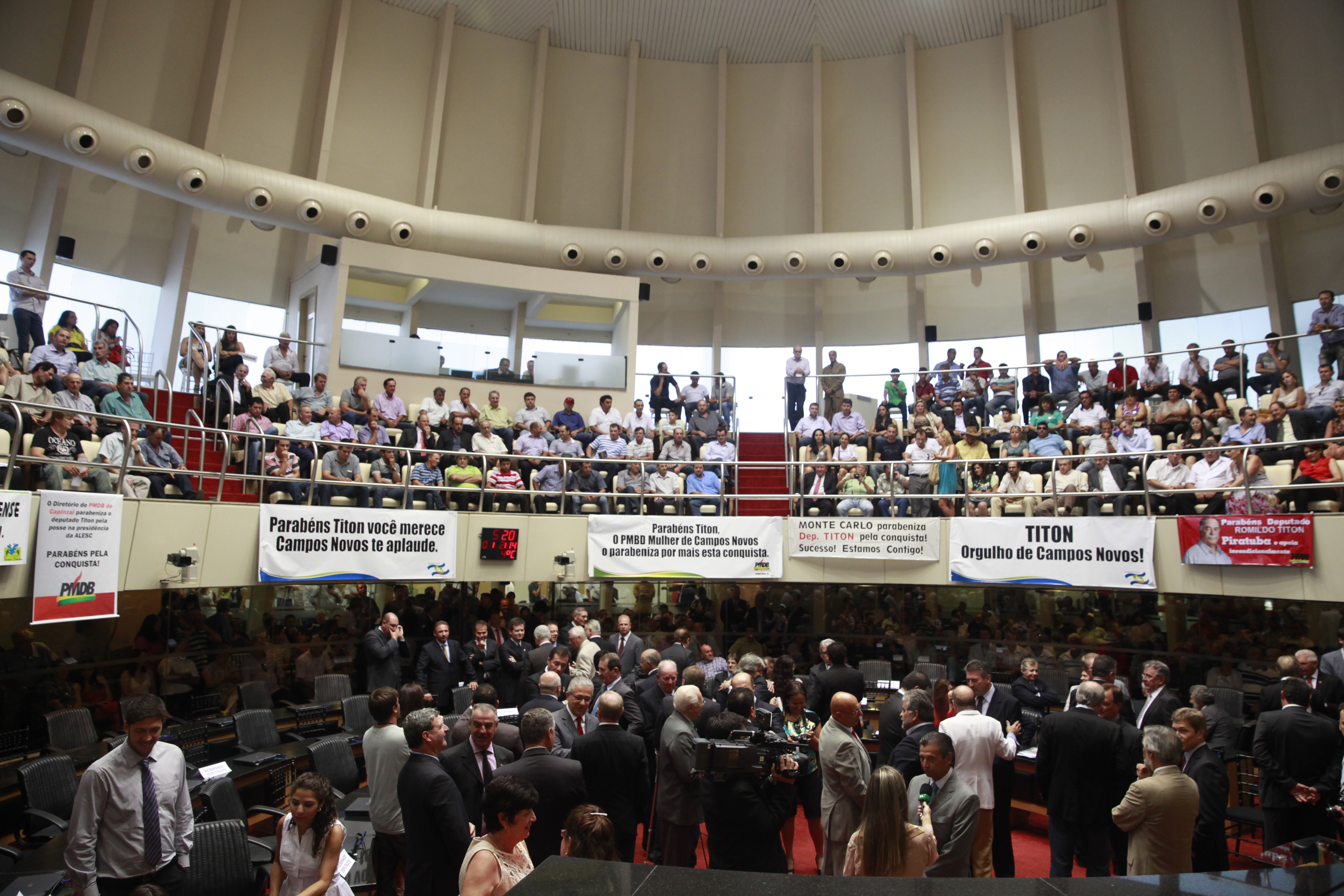 Abertura da 4ª Sessão Legislativa da 17ª Legislatura - Foto: Carlos Kilian/Agência AL