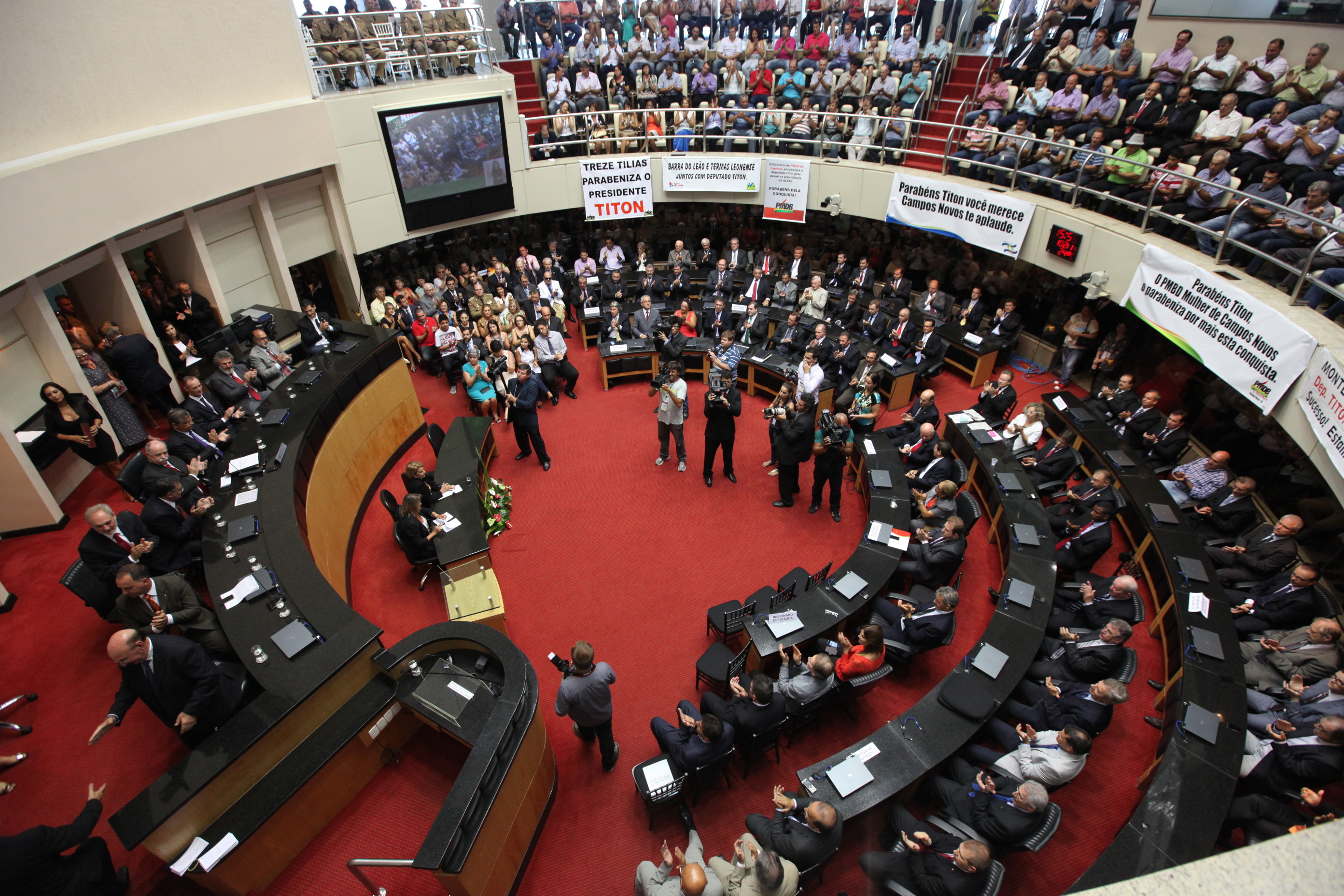 Abertura da 4ª Sessão Legislativa da 17ª Legislatura - Foto: Lucas Gabriel Diniz / Agência AL