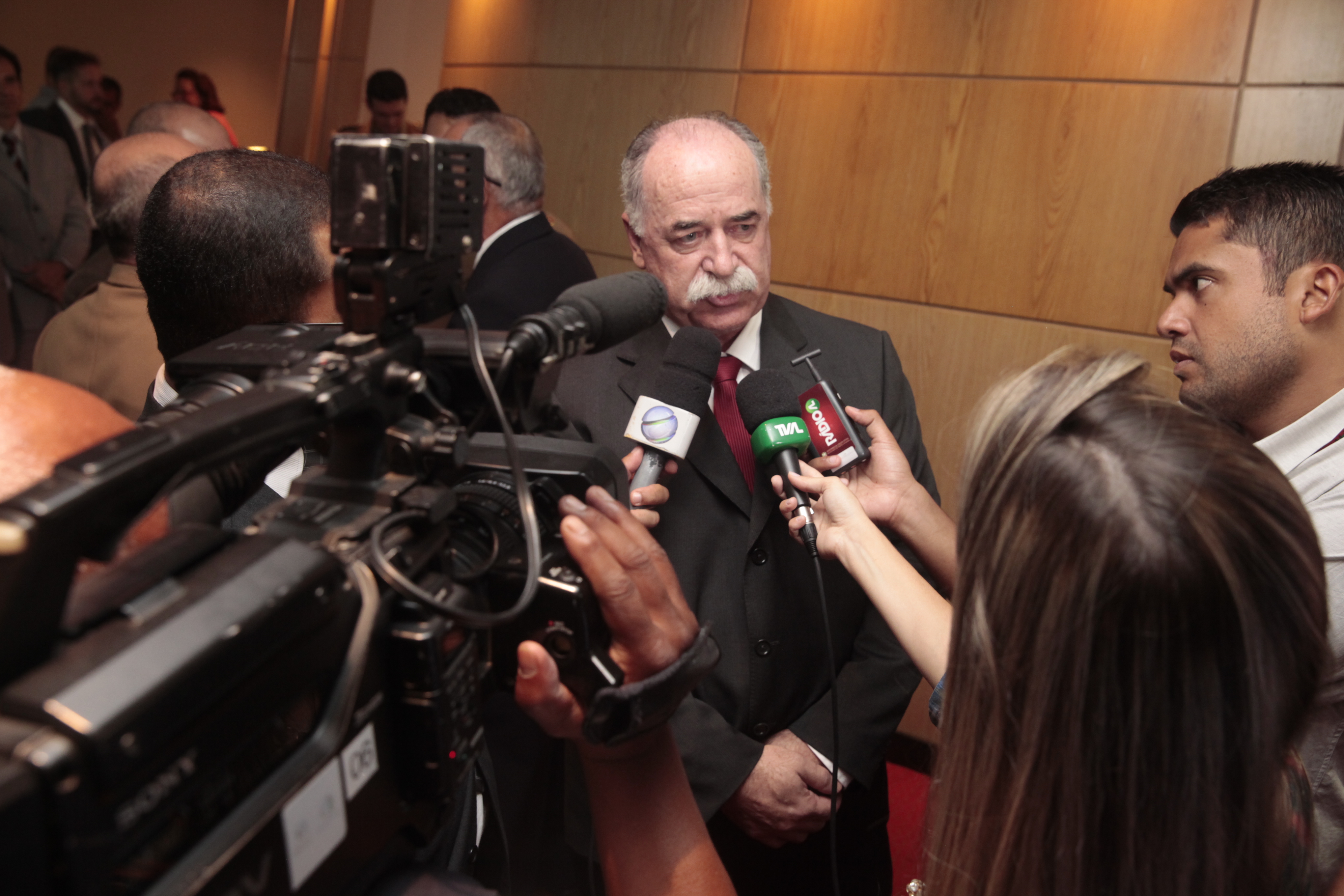 Entrevista com o Presidente da Assembleia, Deputado Romildo Titon (PMDB). Foto: Carlos Kilian/Agência AL