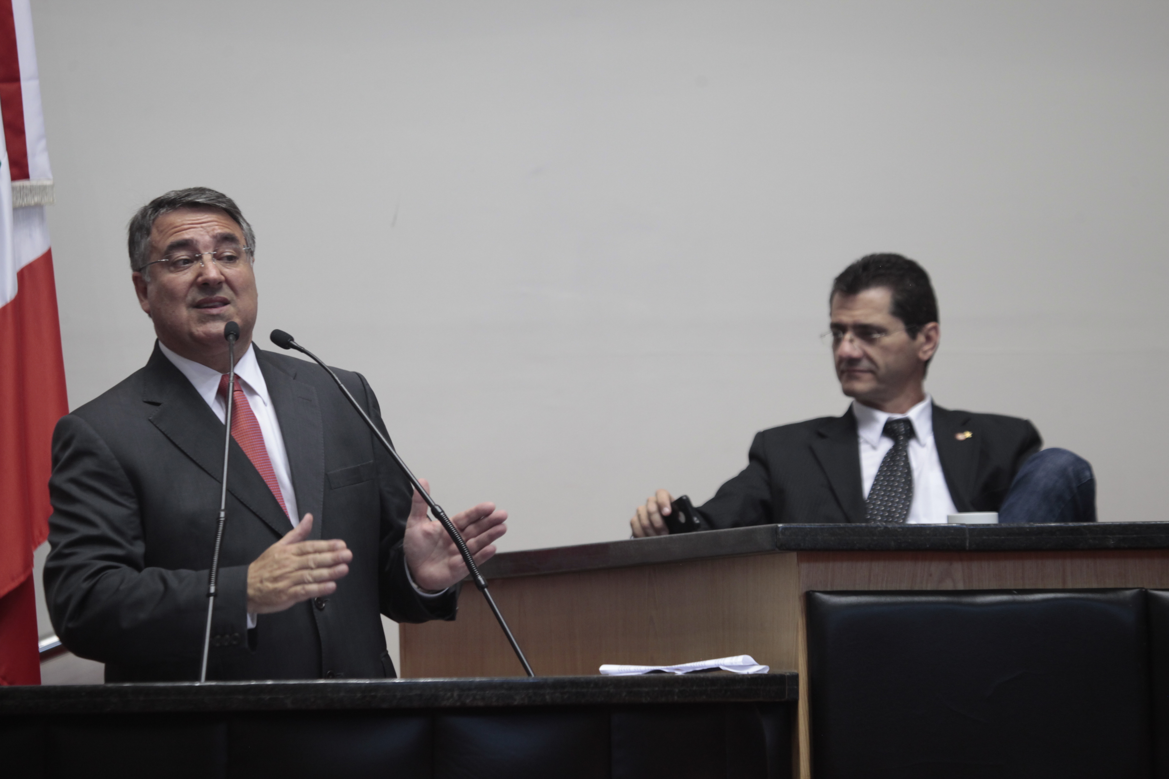 Sessão Especial - Leitura da Mensagem anual do Governador Raimundo Colombo. Foto: Carlos Kilian / Agência AL
