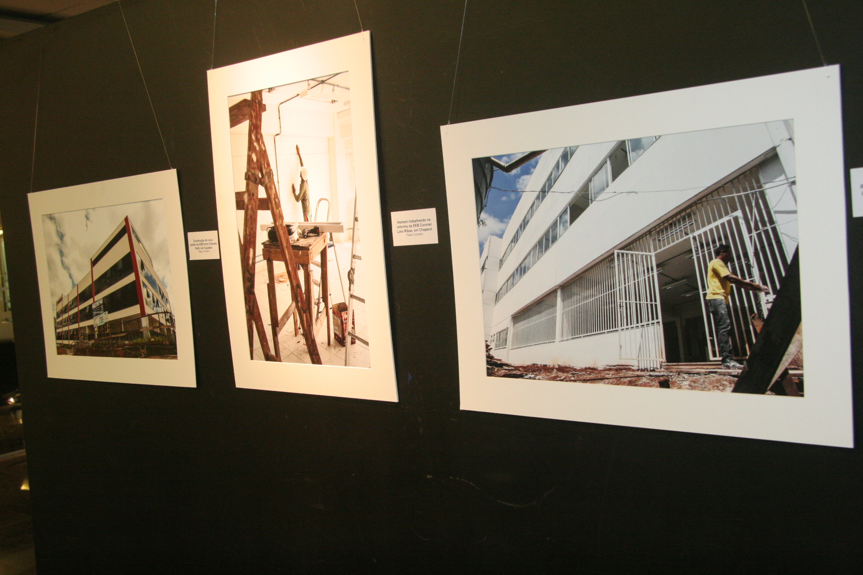 Obras do Pacto por SC - Galeria de Arte - Foto: Eduardo Guedes de Oliveira/Agência AL