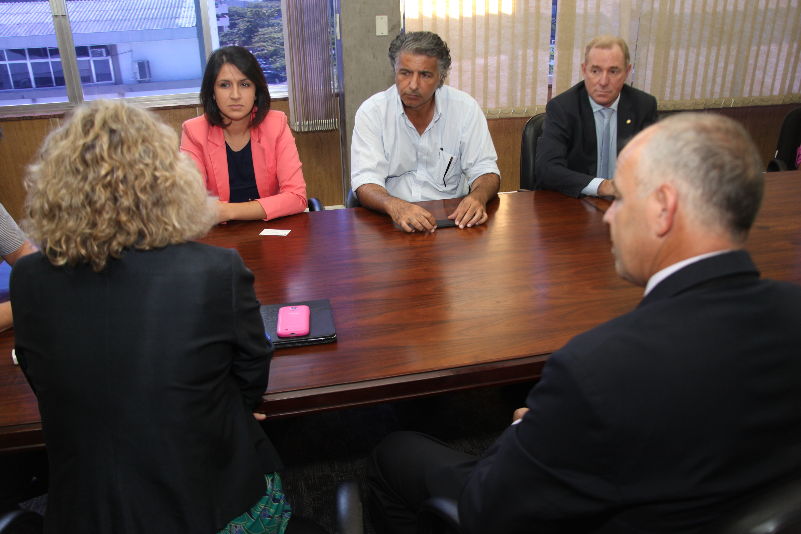 Reunião no DNIT para tratar da duplicação da BR 470. Foto: Fábio Queiroz / Agência AL