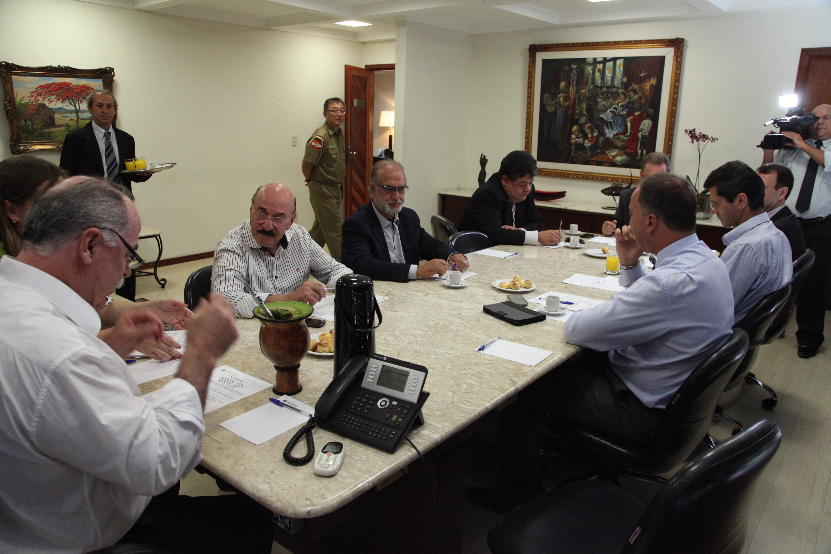 Primeira Reunião da Mesa em 2014