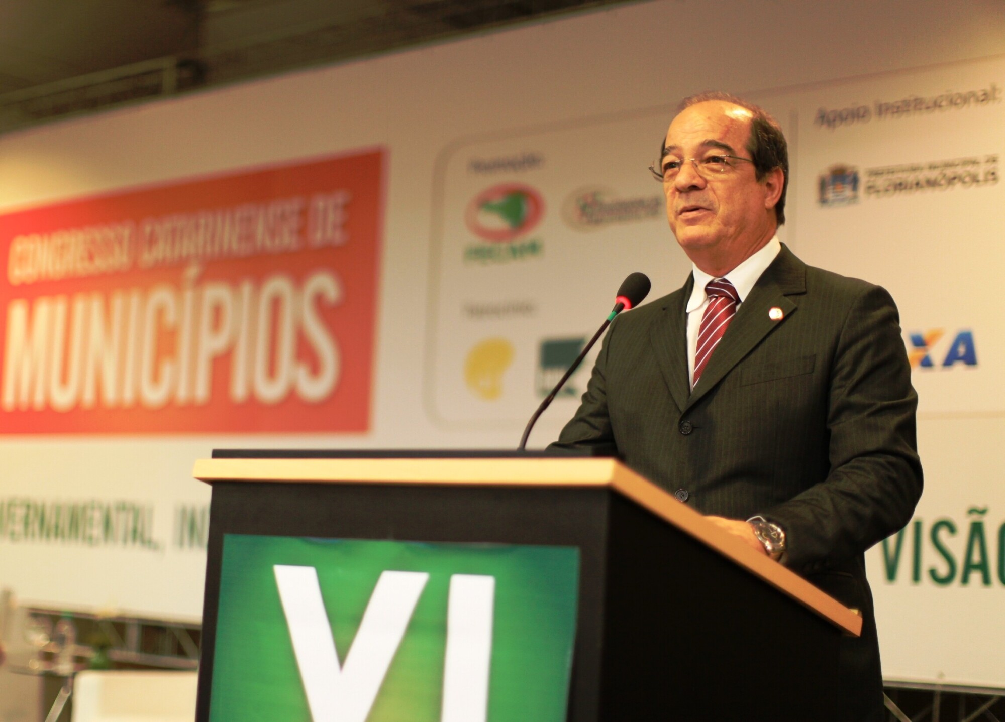 Presidente da Fecam, Pedro Celso Zuchi. FOTO: Lucas Gabriel Diniz/Agência AL