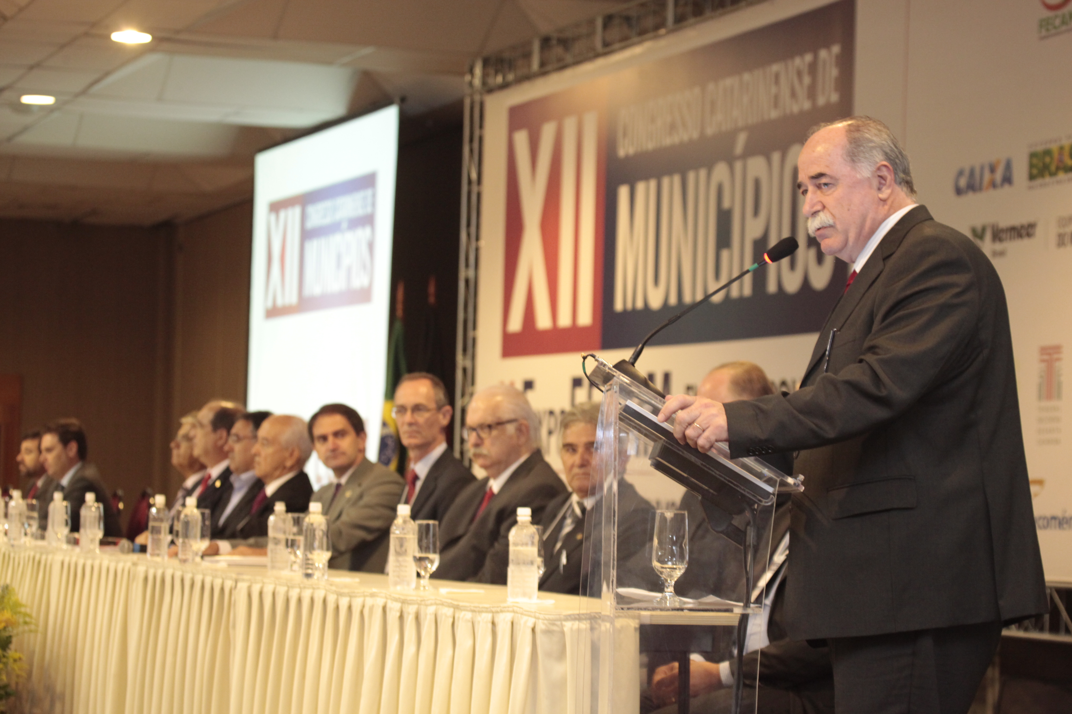 XII Congresso Catarinense de Municípios FECAM - Foto: Carlos Kilian / Agência AL