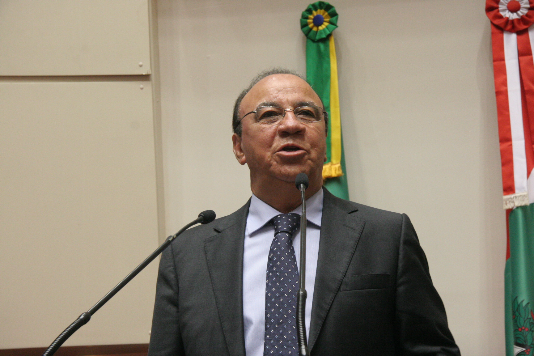 Reverendo Mário de Oliveira. Sessão  Especial em Homenagem à Igreja do Evangelho Quadrangular. Foto: Eduardo Guedes de Oliveira/Agência AL