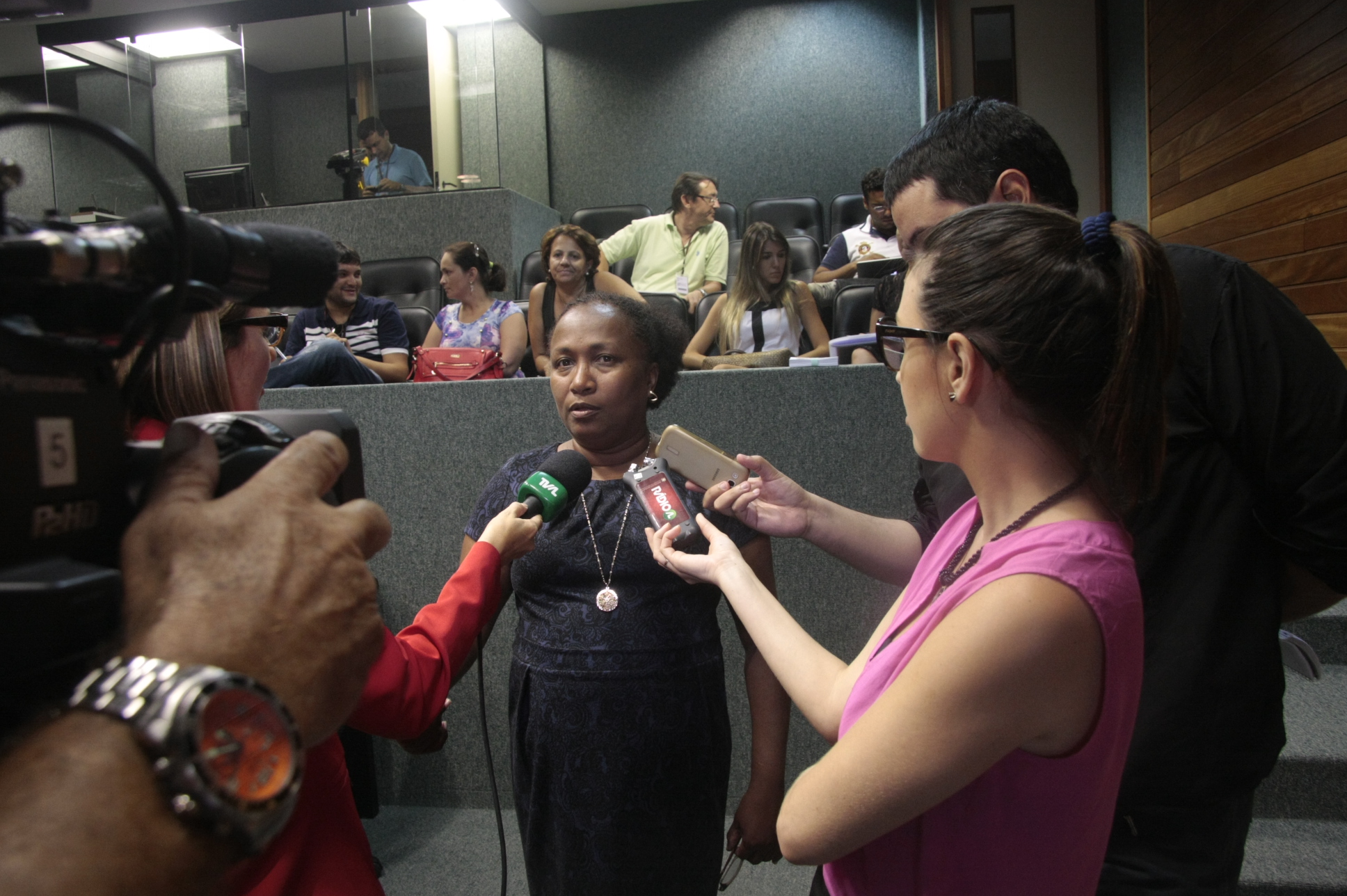 Reunião com representantes do PAB. Marilu Lima de Oliveira. Fotos:Eduardo Guedes de Oliveira/Agência AL