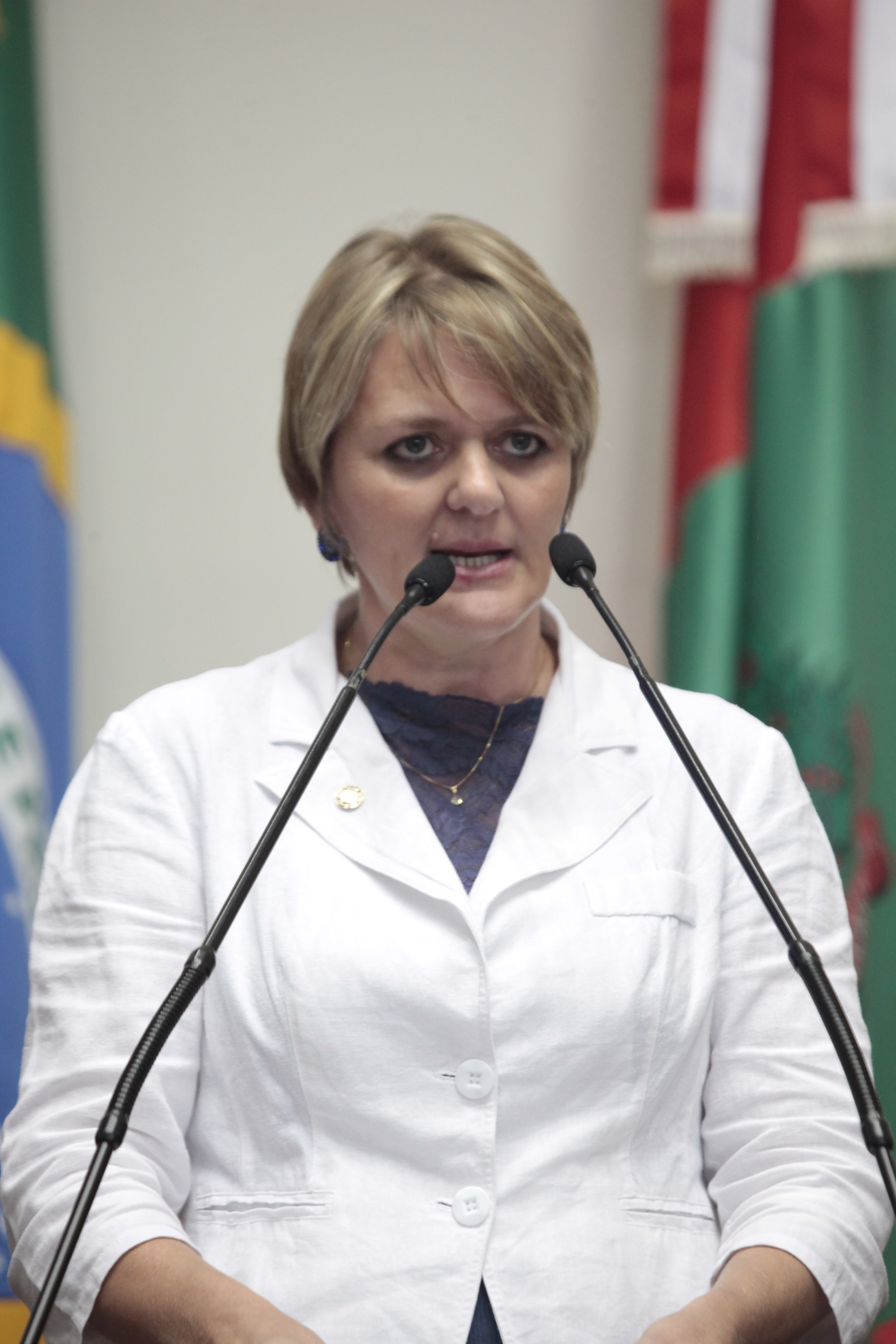 Sessão Ordinária - Plenário Osni Régis. 
Deputada Luciane Carminatti (PT)  Fotos: Carlos Kilian/Agência AL