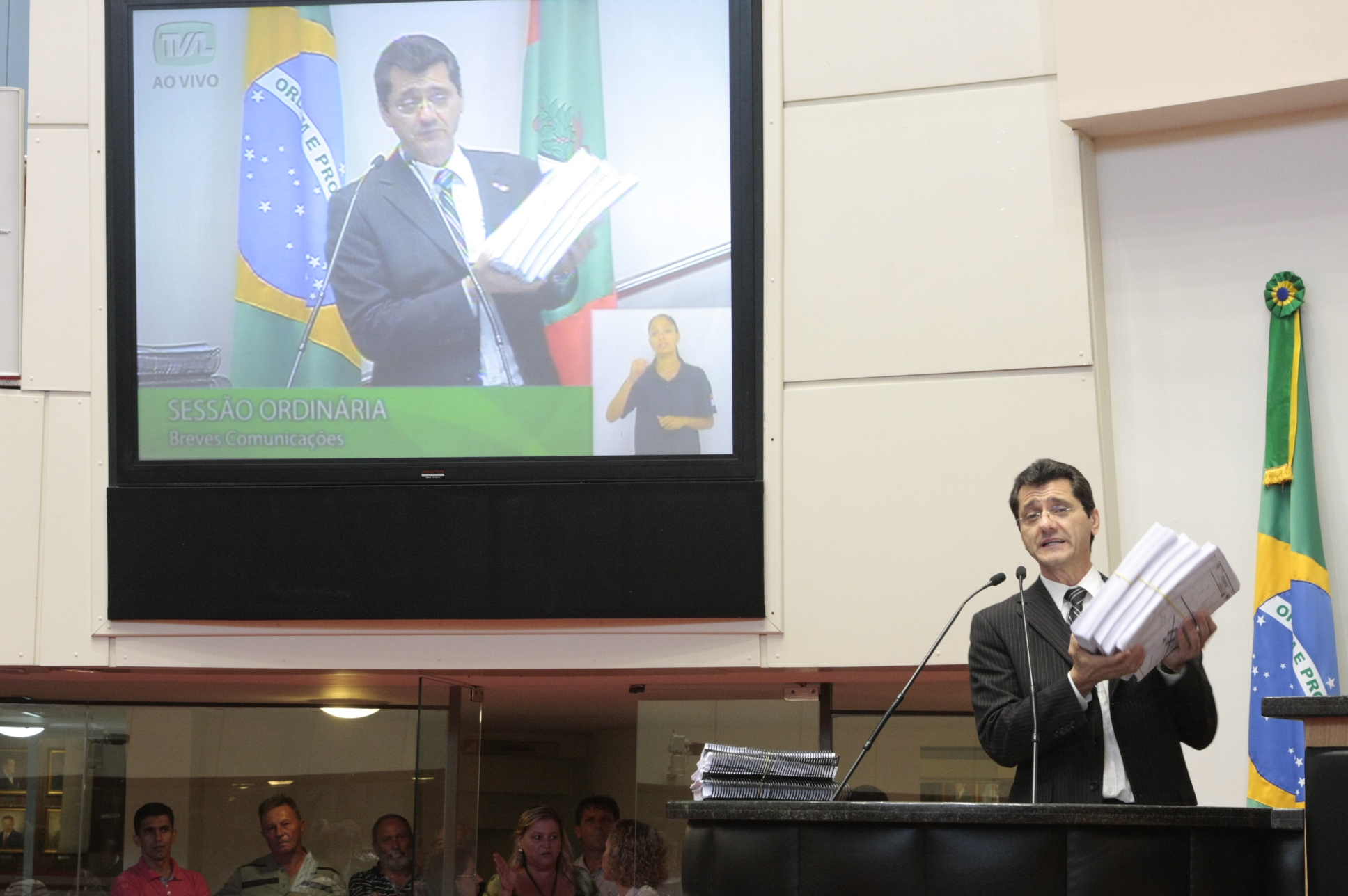 Sessão Plenária - Foto: Eduardo Guedes de Oliveira / Agência AL