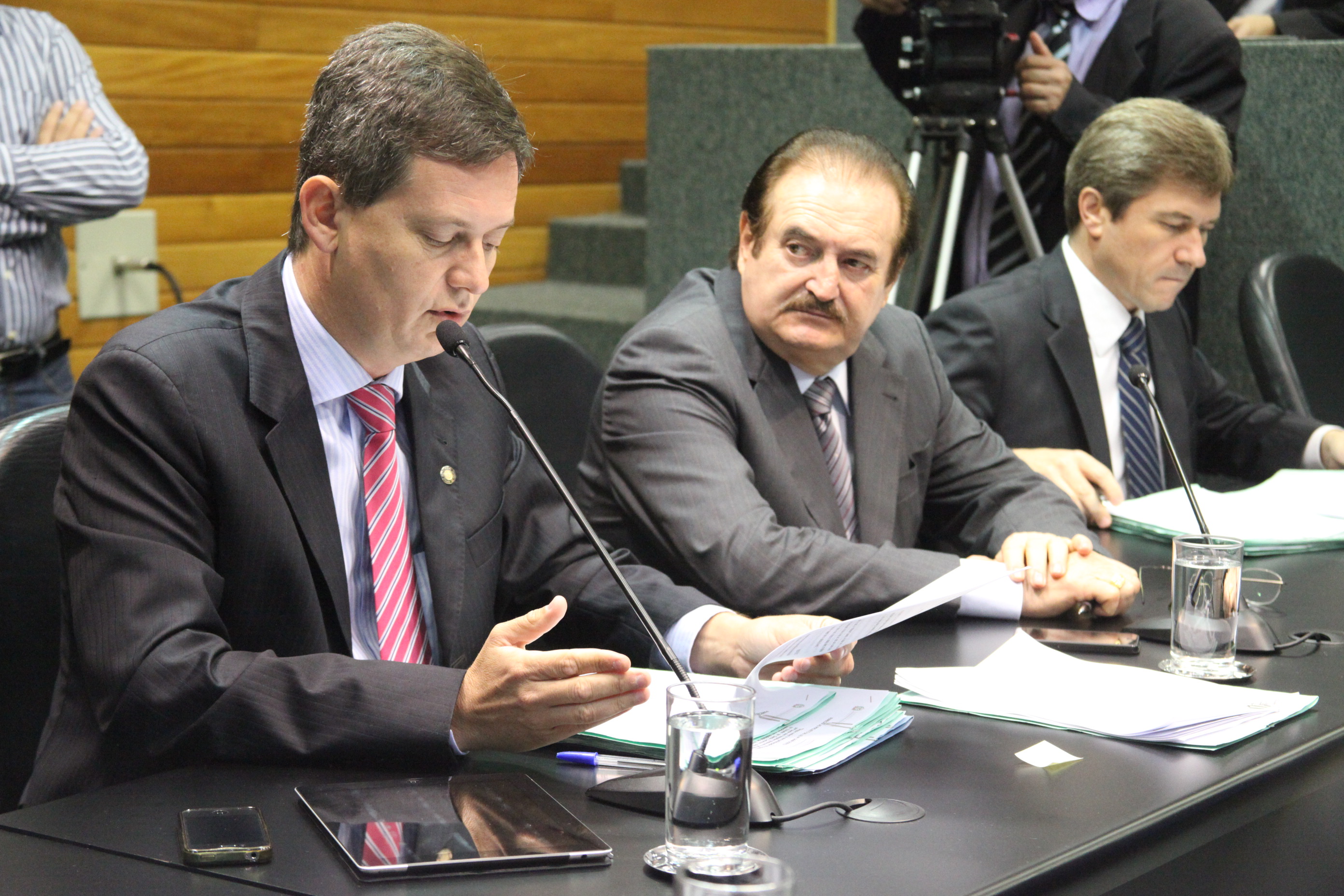 Reunião da Comisão de Constituição e Justiça. Foto: Fábio Queiroz / Agência AL