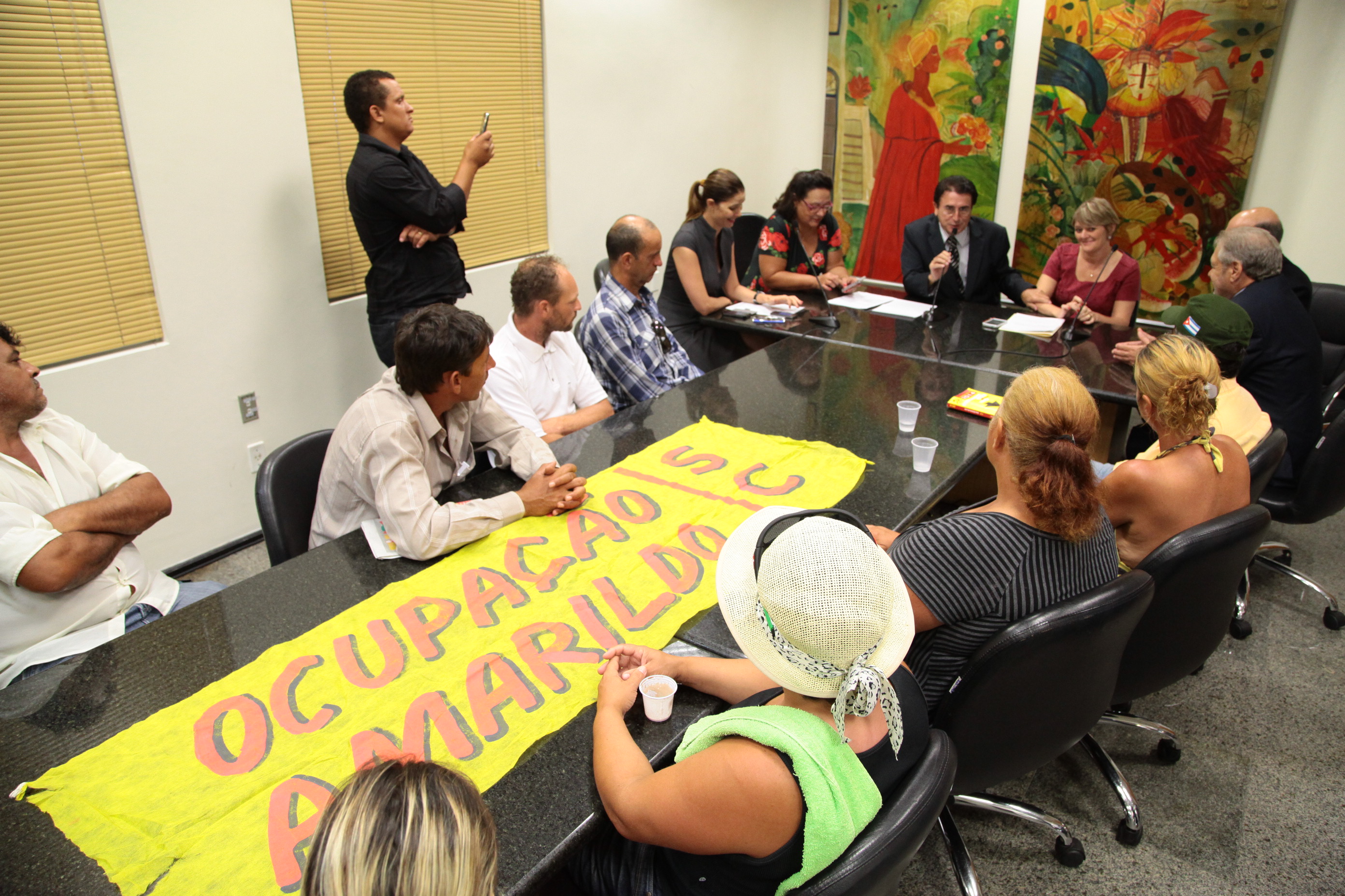 Reunião da Comissão de Direitos Humanos. Fotos: Miriam Zomer/Agência AL