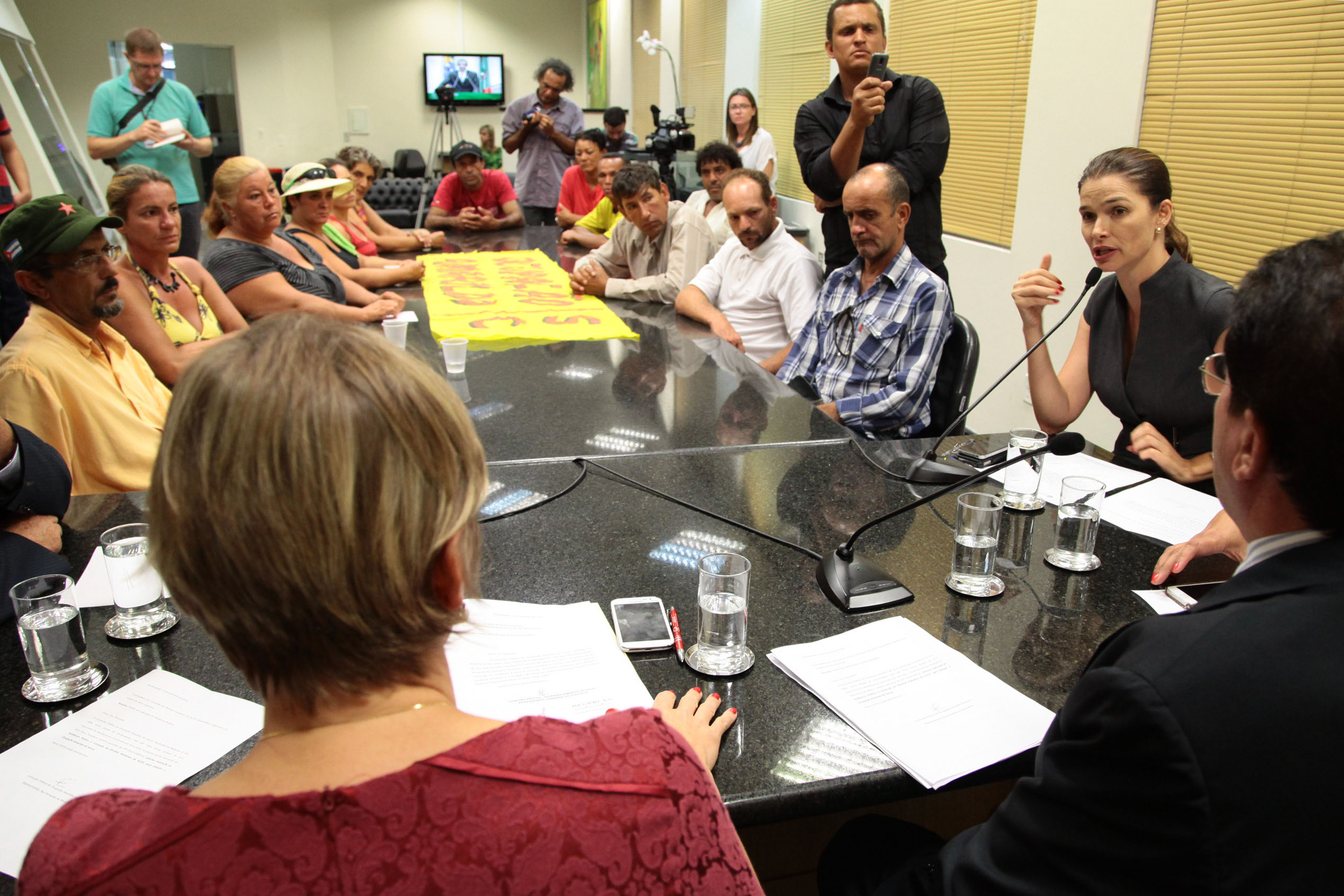 Reunião da Comissão de Direitos Humanos. Fotos: Miriam Zomer/Agência AL