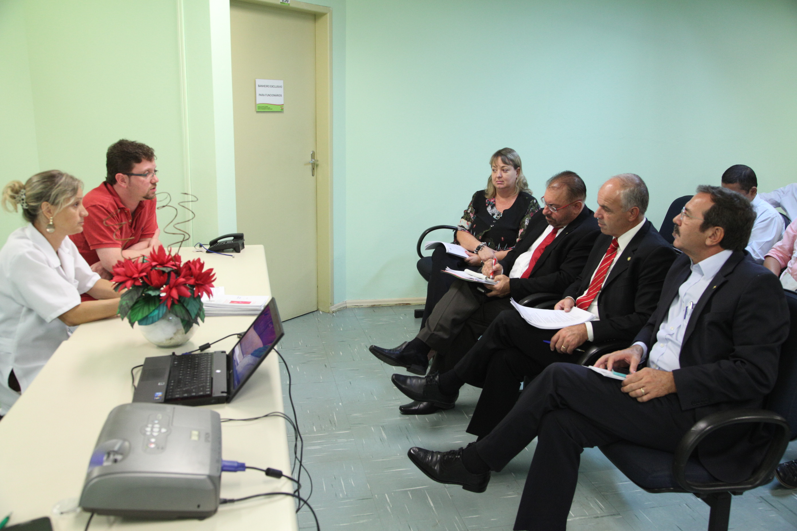 Visita da Comissão de Saúde ao Centro Catarinense de Reabilitação - Foto: Solon Soares / Agência AL