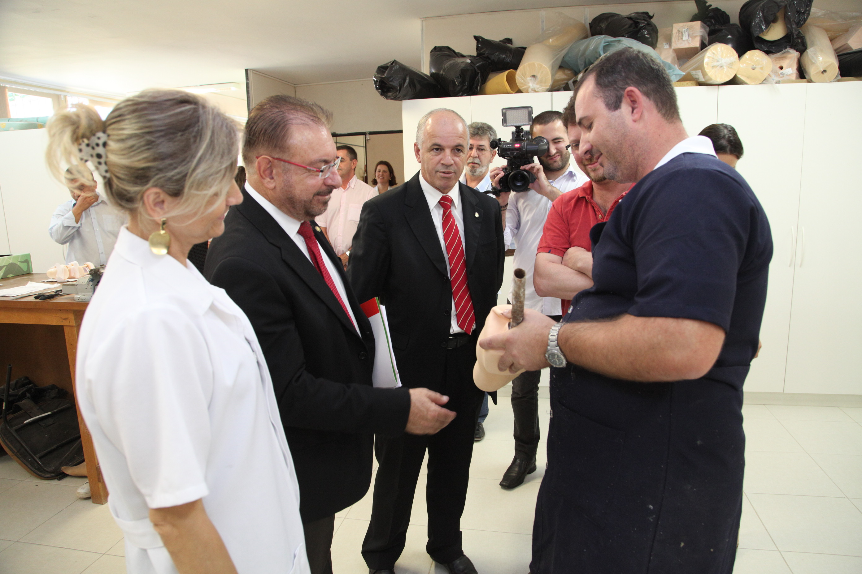 Visita da Comissão de Saúde ao Centro Catarinense de Reabilitação