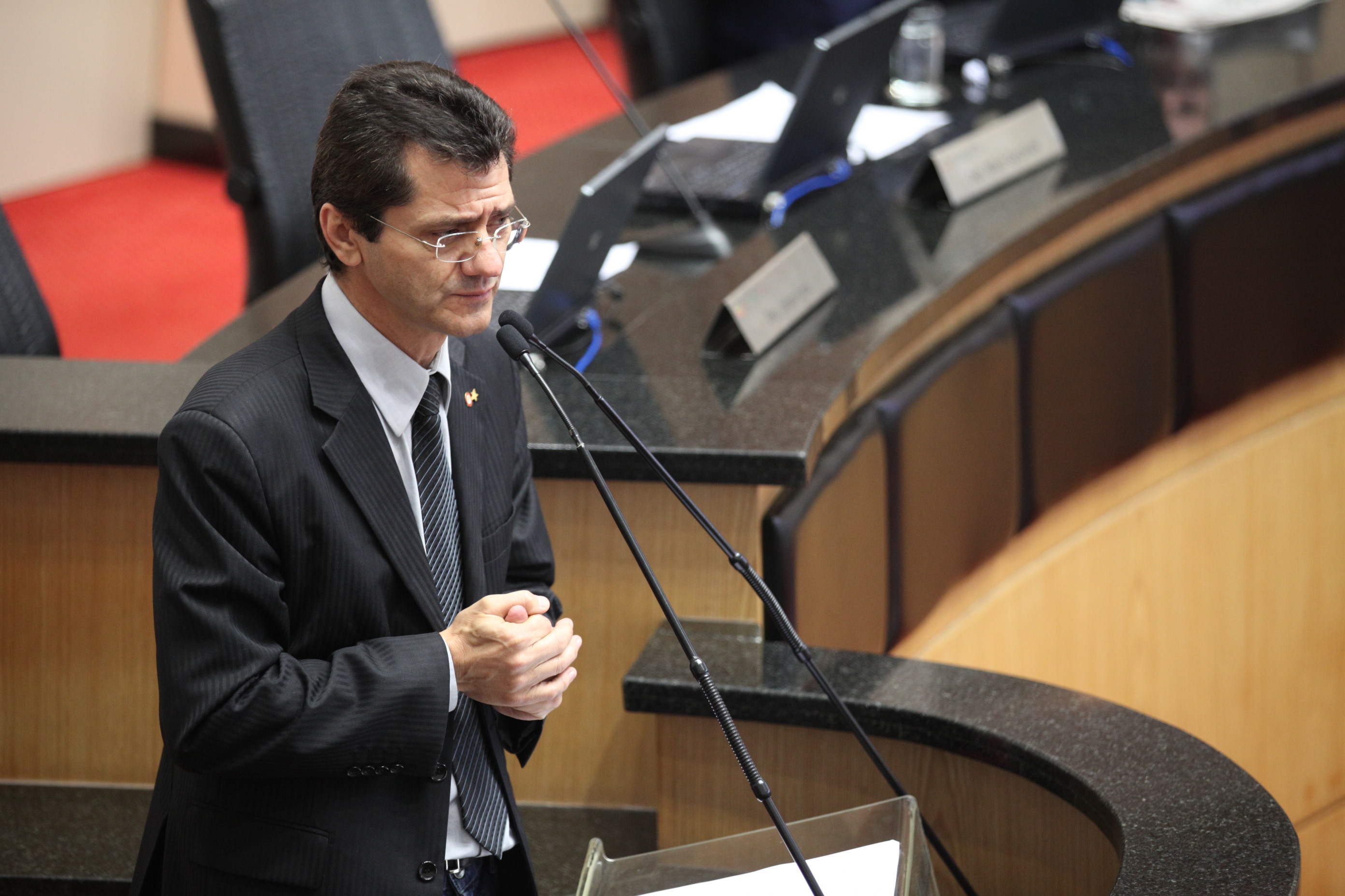 Sessão Ordinária. Deputado Jailson Lima (PT) Foto: Solon Soares/Agência AL