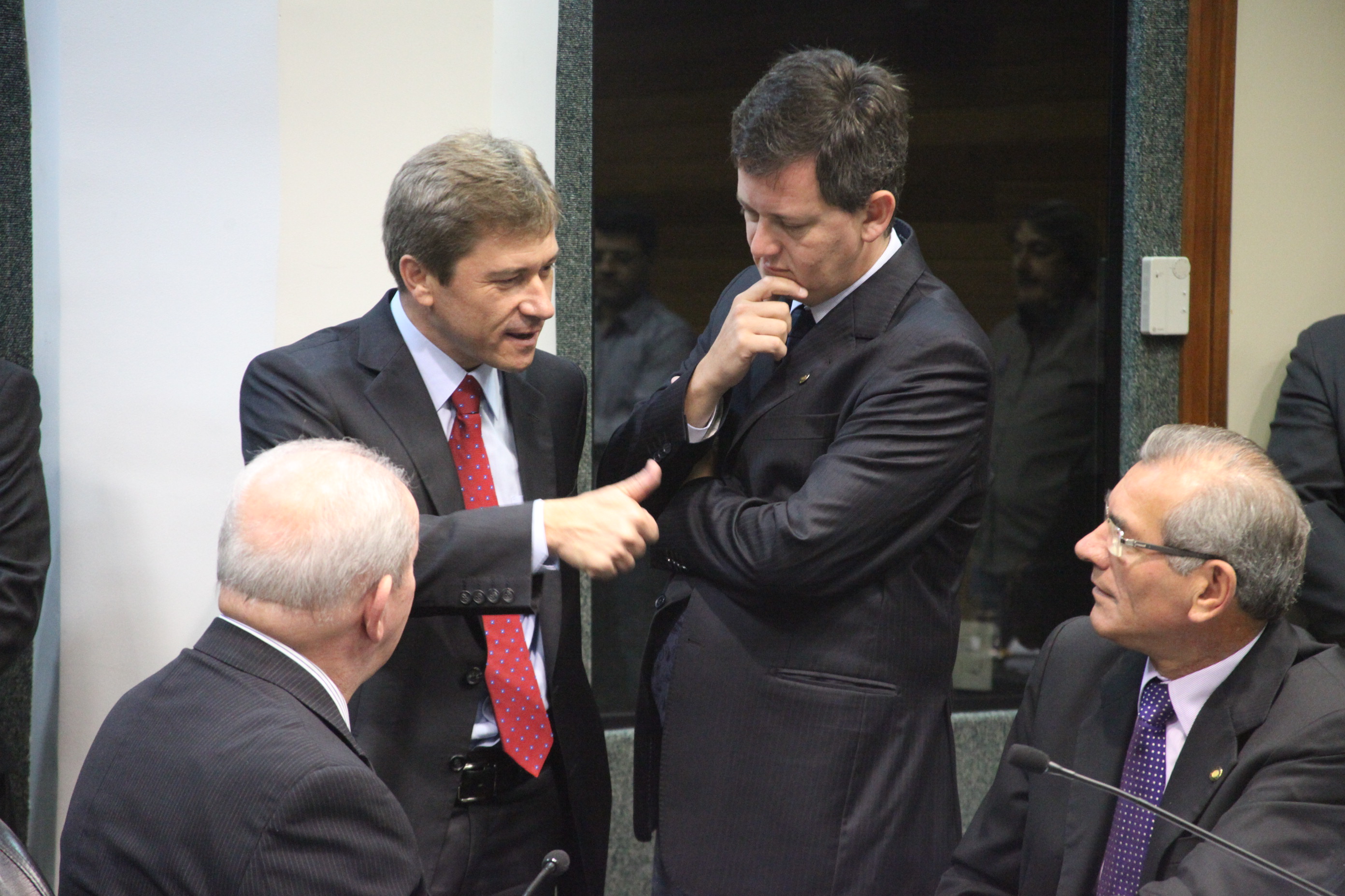 Reunião da Comissão de Constituição e Justiça. Foto: Fábio Queiroz / Agência AL