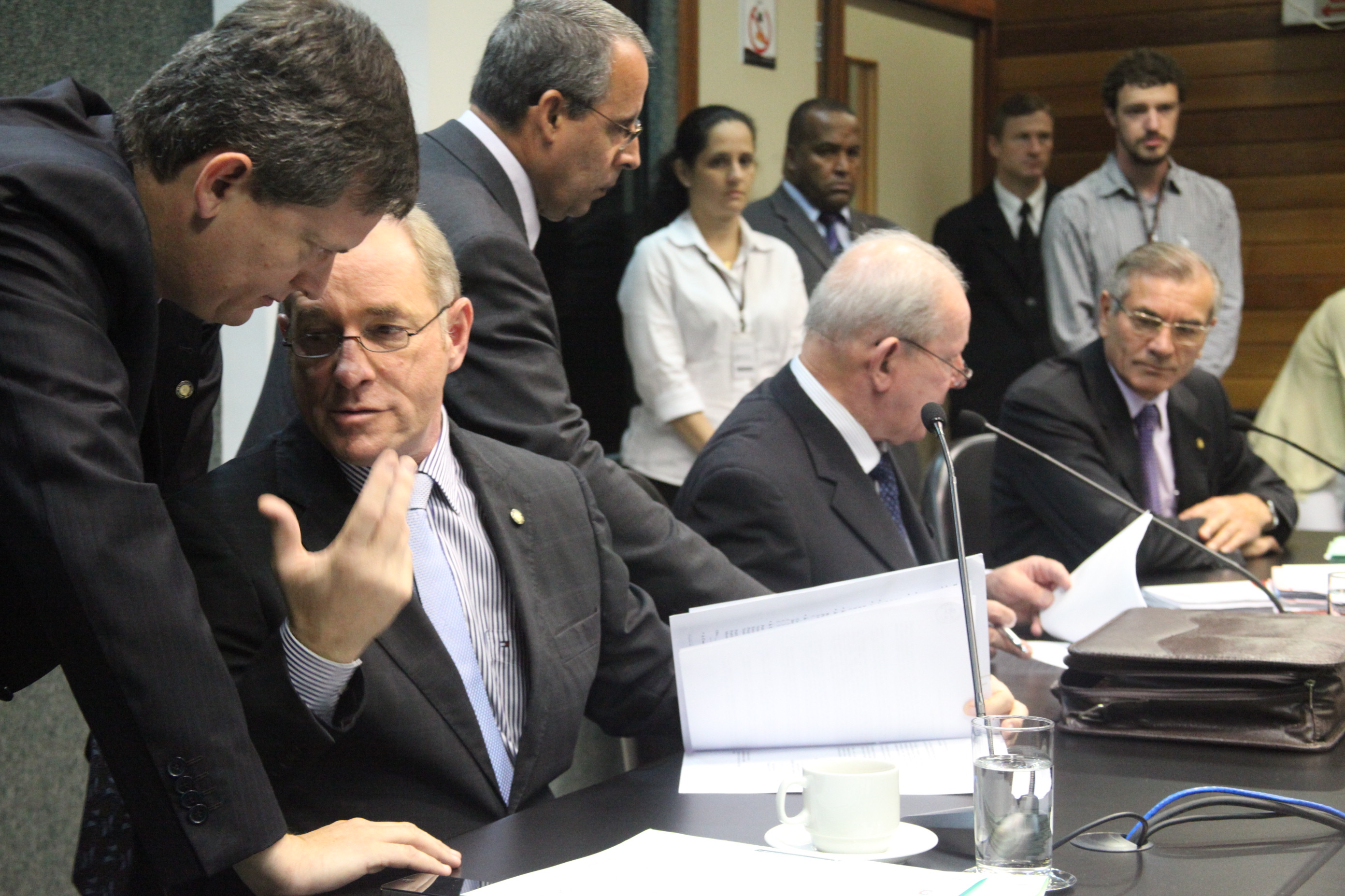 Reunião da Comissão de Constituição e Justiça. Foto: Fábio Queiroz / Agência AL
