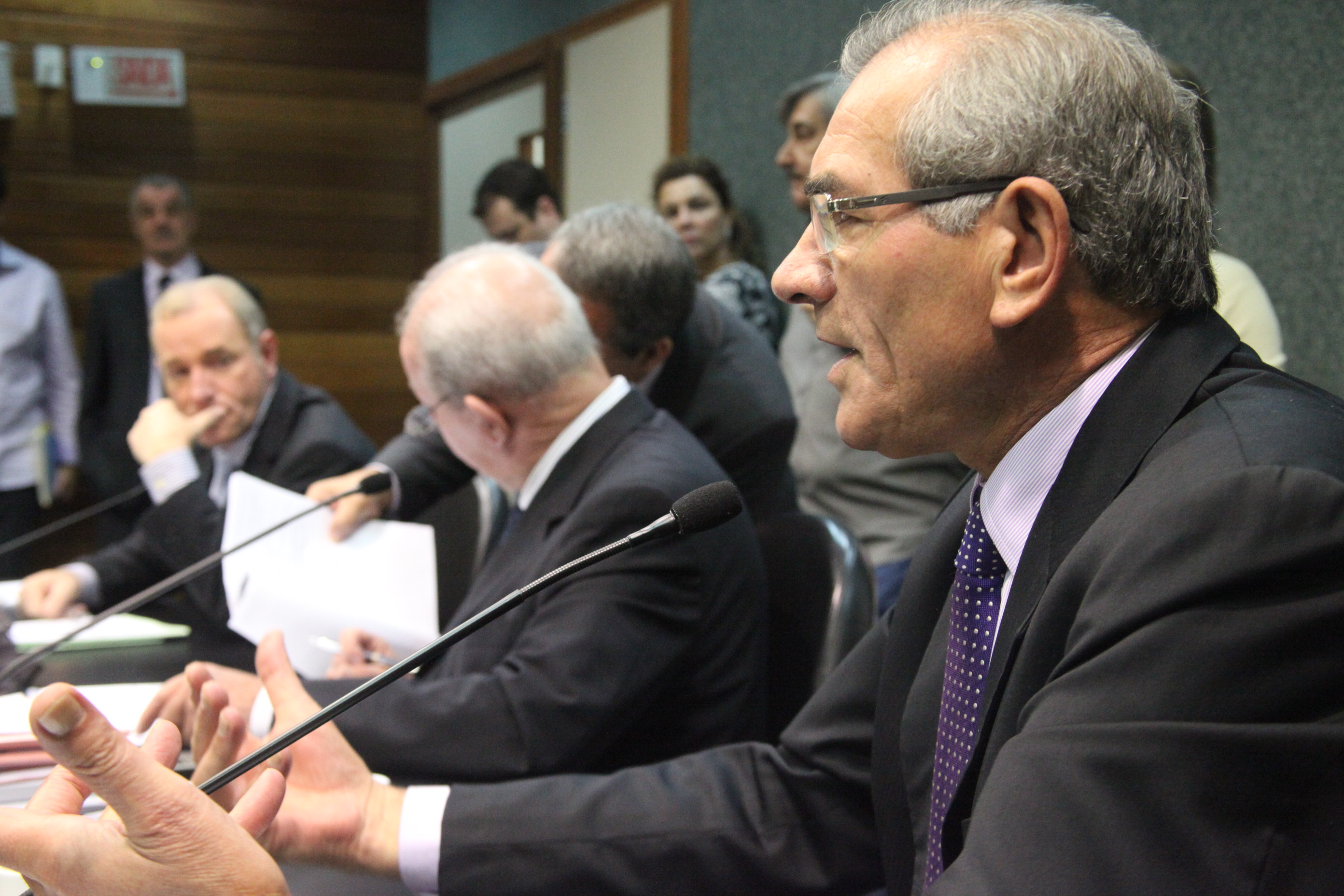Reunião da Comissão de Constituição e Justiça. Foto: Fábio Queiroz / Agência AL