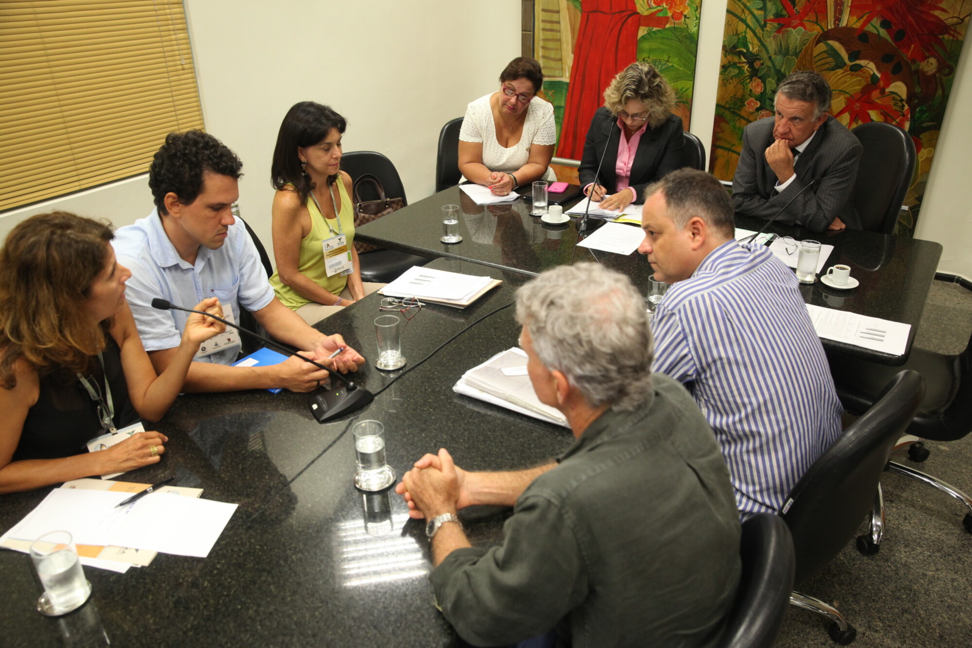 Comissão de Turismo e Meio Ambiente recebe servidores da FATMA