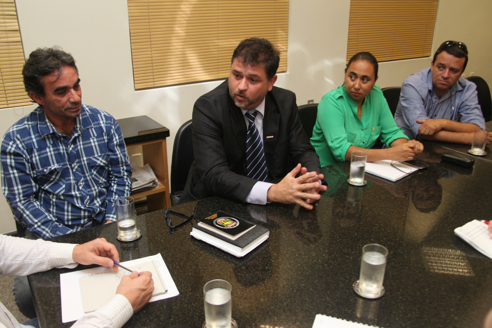 Representantes de entidades ligadas à segurança pública em SC iniciaram mobilização em todo o estado: FOTO: Fábio Queiroz/Agência AL