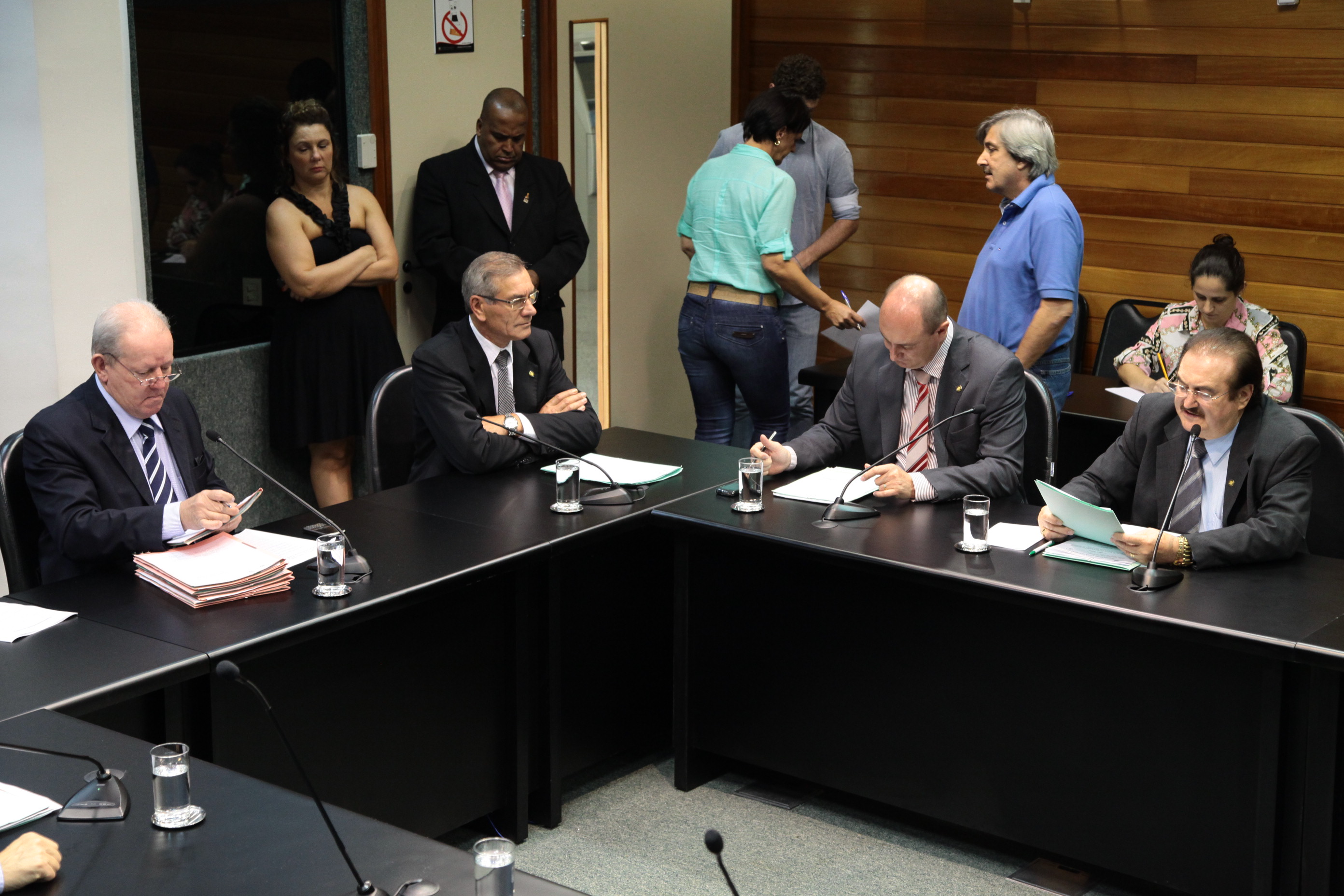 Reunião da Comissão de Constituição e Justiça. Foto: Miriam Zomer/ Agência AL