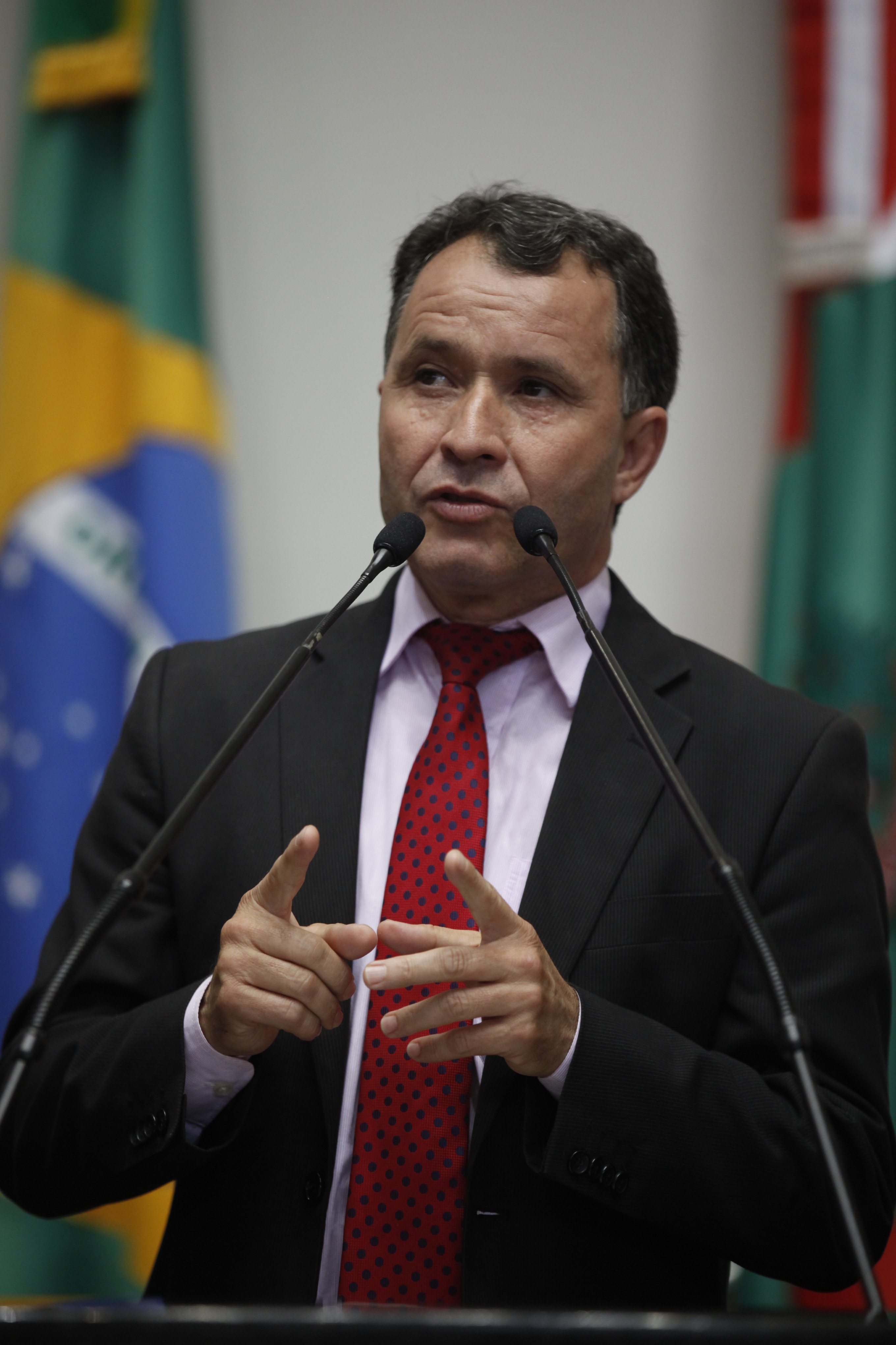 Sessão Ordinária Plenário Osni Régis  Deputado Darci de Matos  (PSD)    Foto Carlos Kilian/Agencia AL