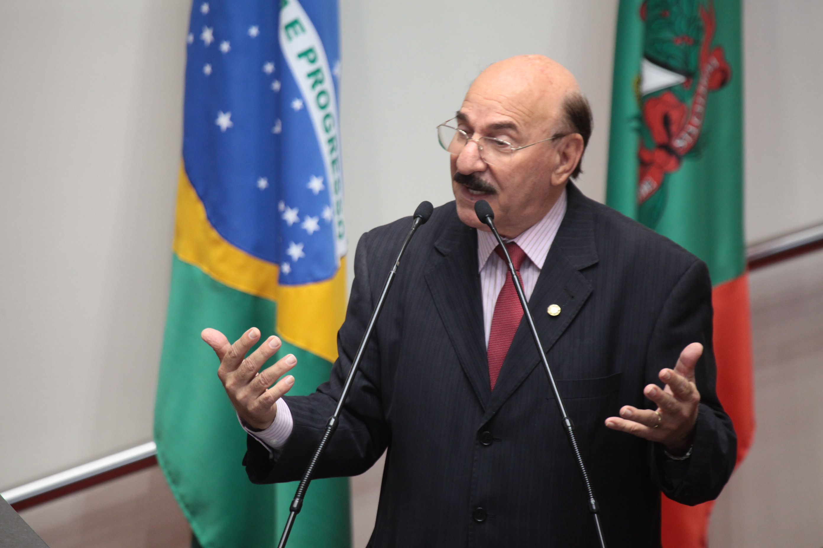 Deputado Manoel Mota (PMDB) - Sessão Ordinária - Plenário Osni Regis. Fotos: Miriam Zomer/Agência AL