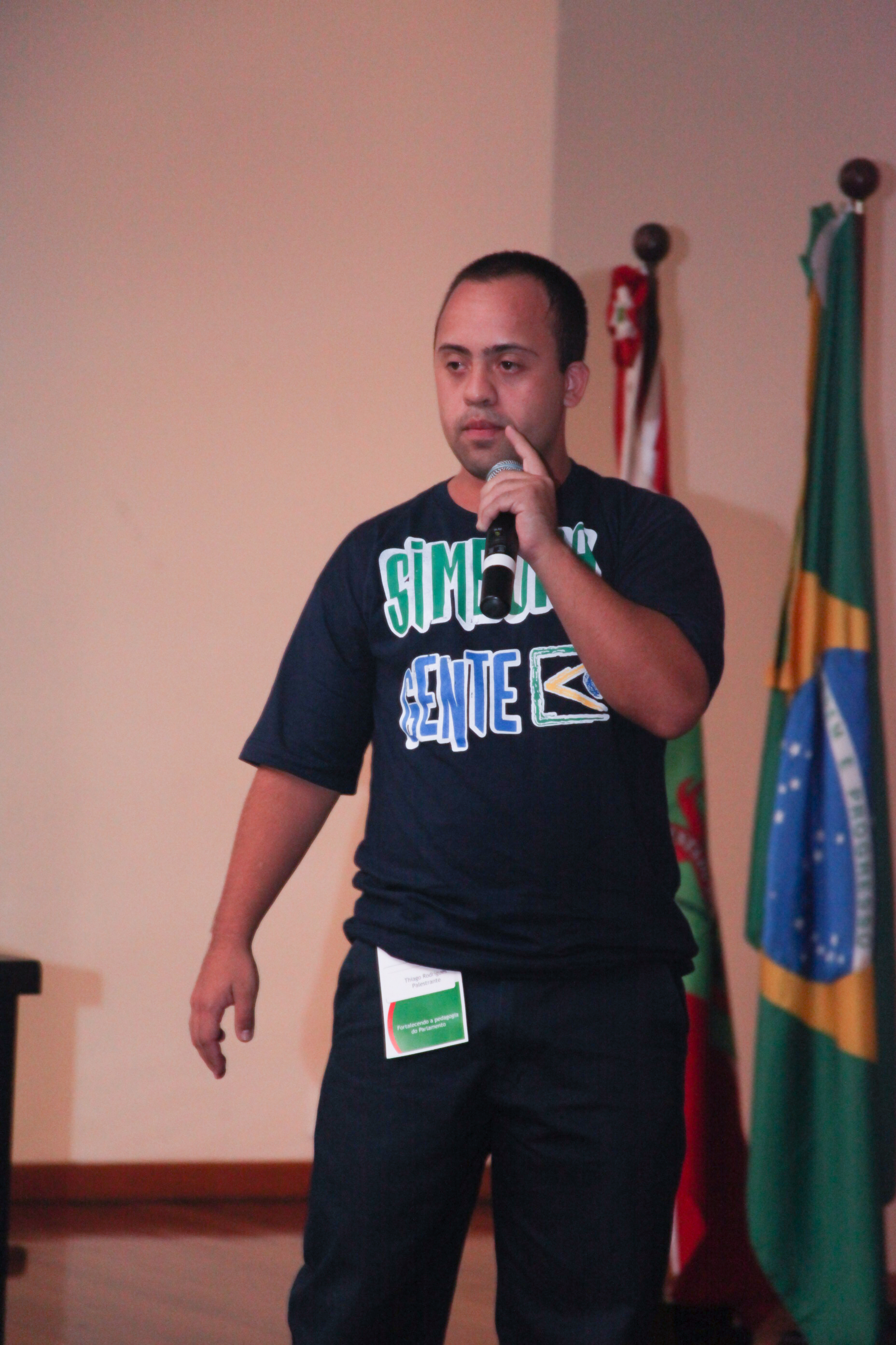 Thiago Rodrigues - Seminário Estadual Sobre a Síndrome de Down - Foto: Juliana Stadnik / Agência AL