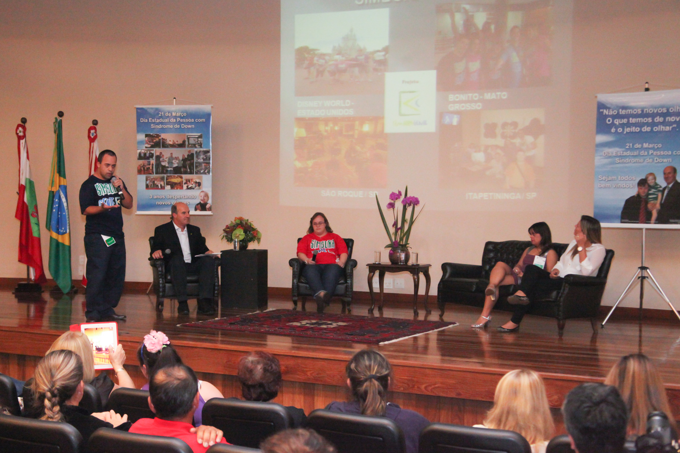 Seminário Estadual Sobre a Síndrome de Down - Foto: Juliana Stadnik / Agência AL