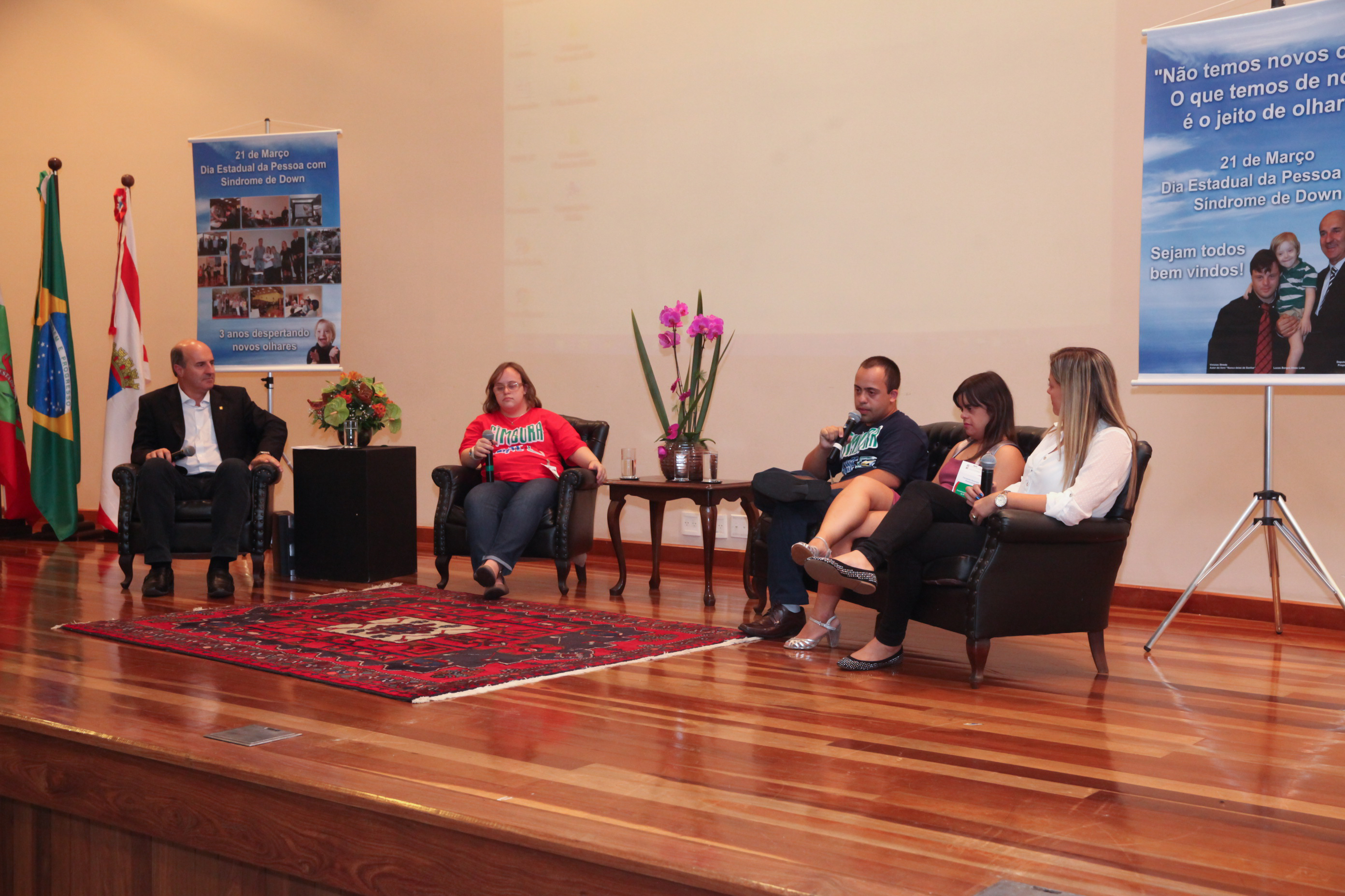 Seminário Estadual Sobre a Síndrome de Down - Foto: Juliana Stadnik / Agência AL