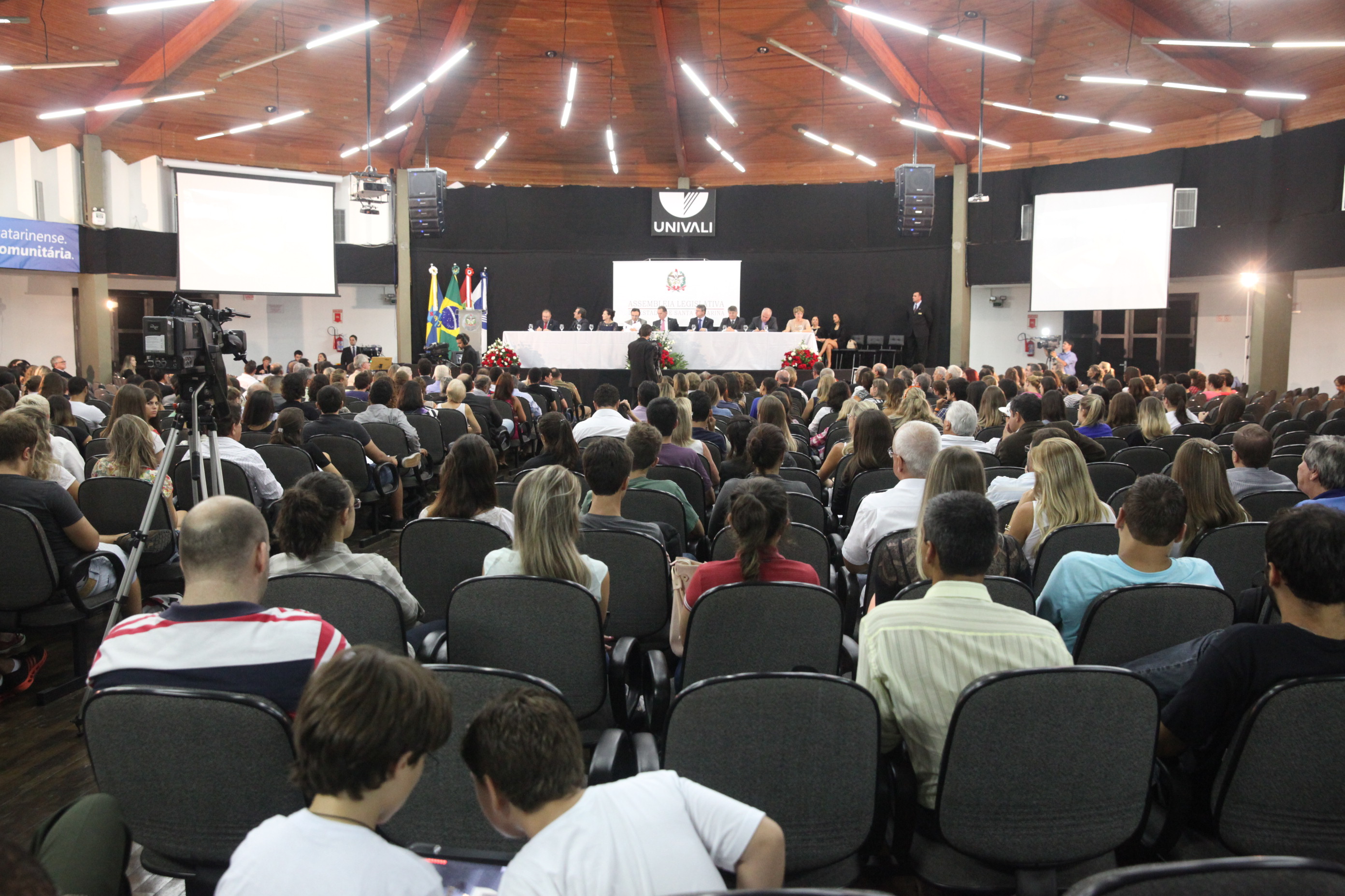 Homenagem a UNIVALI, Universidade do Vale do Itajaí - Foto: Lucas Gabriel Diniz / Agência AL