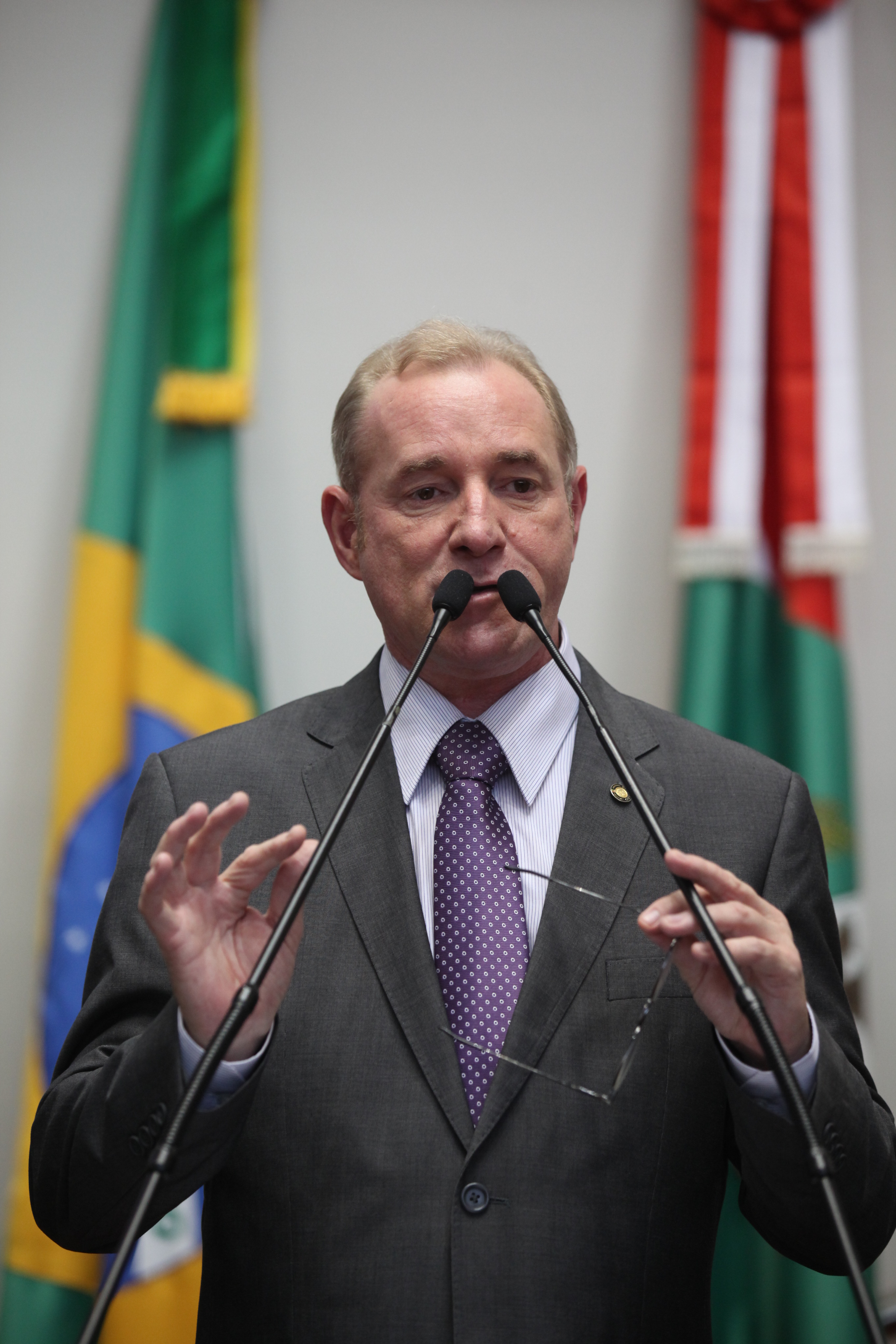 Sessão Ordinária - Dep. Aldo Schneider (PMDB) - Foto: Carlos Kilian/Agência AL