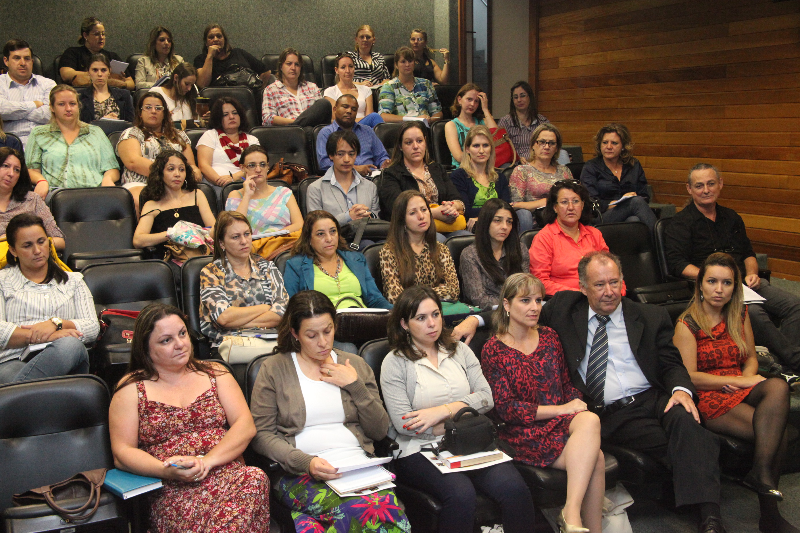 Seminário de operacionalização do instrumental técnico dos assistentes sociais das APAEs de Santa Catarina. Foto: Fábio Queiroz / Agência AL