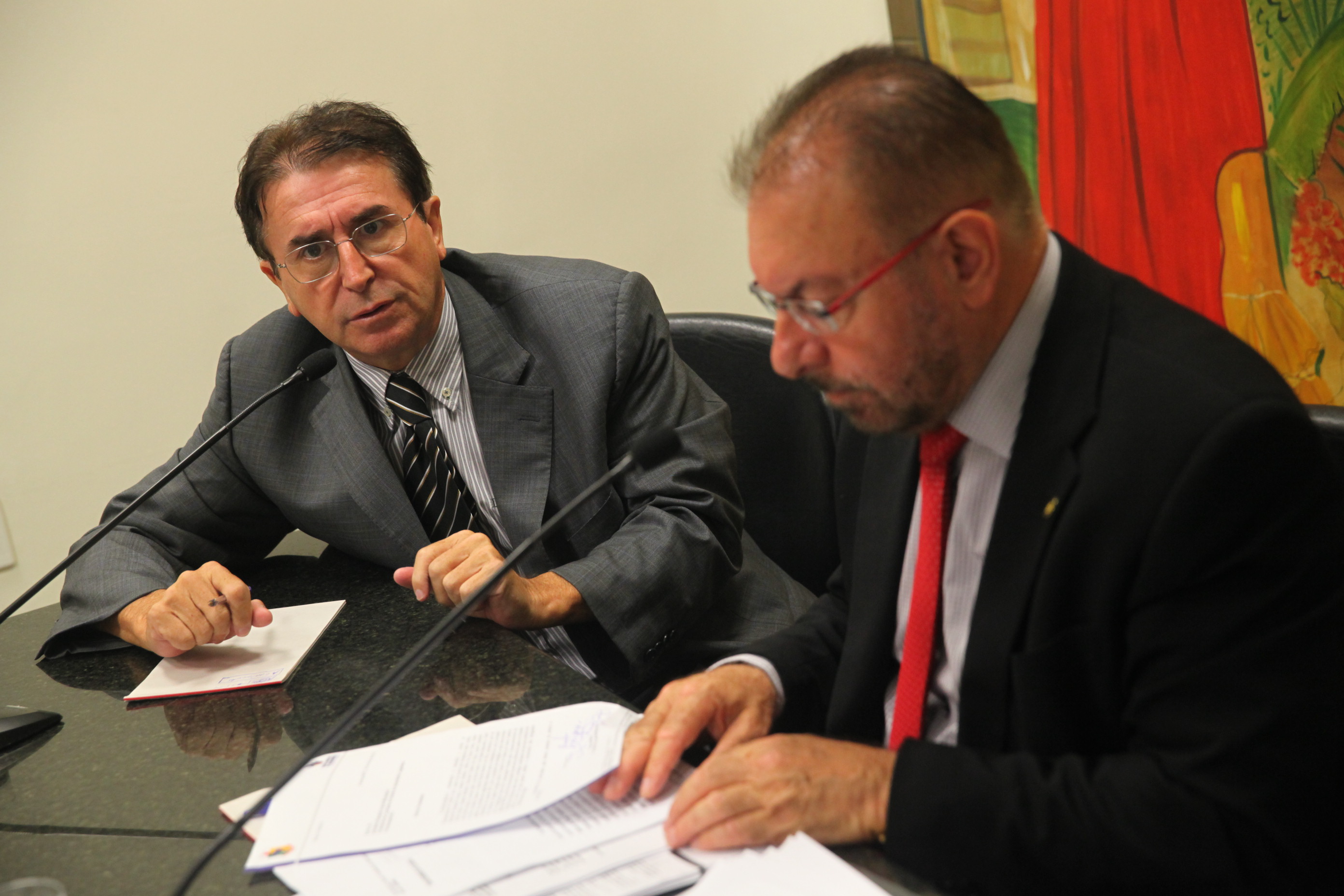 Reunião da Comissão de Saúde - Foto: Lucas Gabriel Diniz / Agência AL
