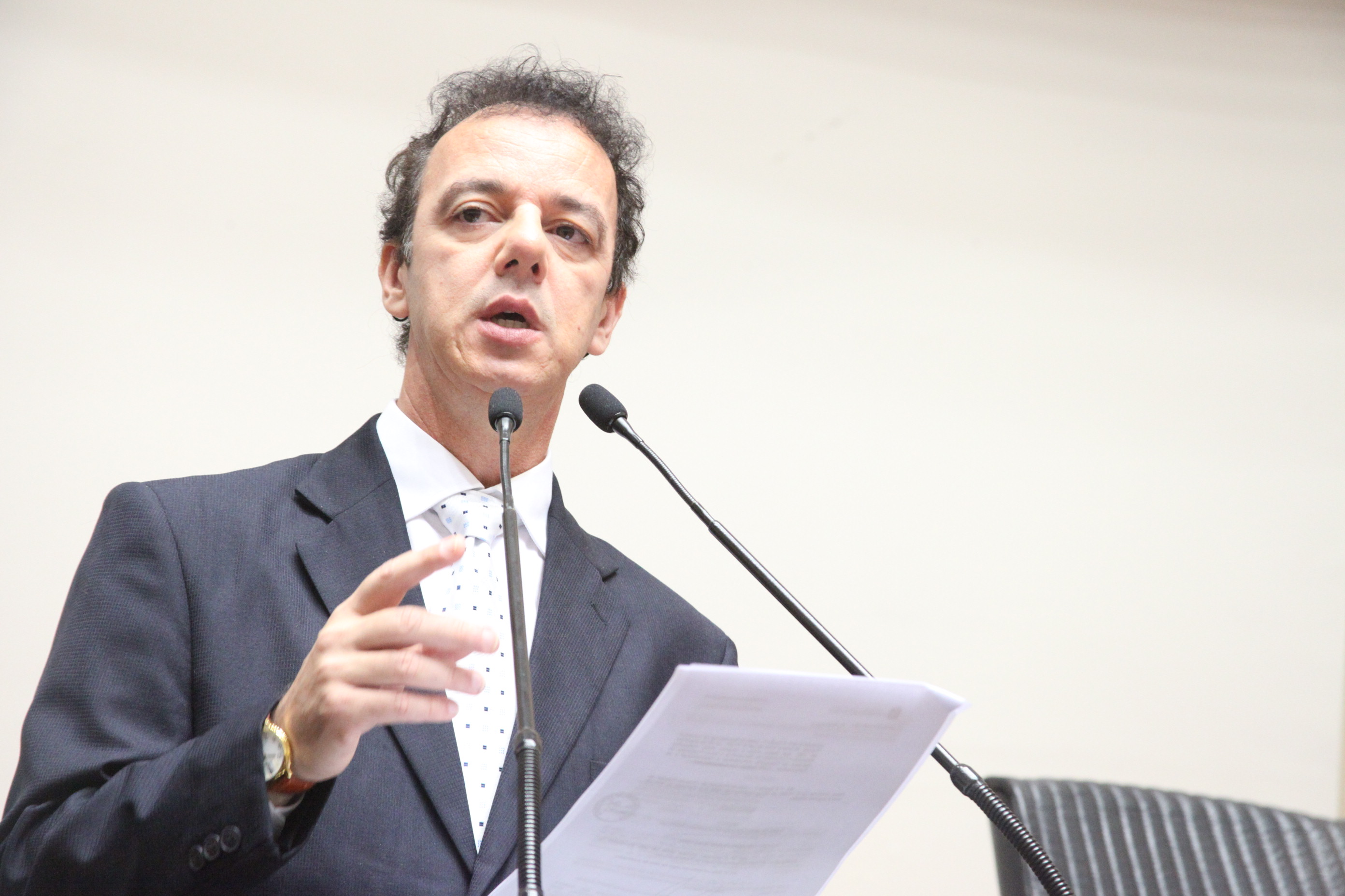 Deputado Ismael dos Santos (PSD) - Sessão Ordinária. Foto: Fábio Queiroz / Agência AL