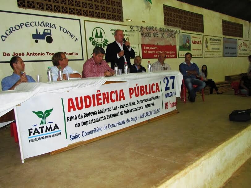 Estudo de impacto ambiental da SC-350 é apresentado e discutido