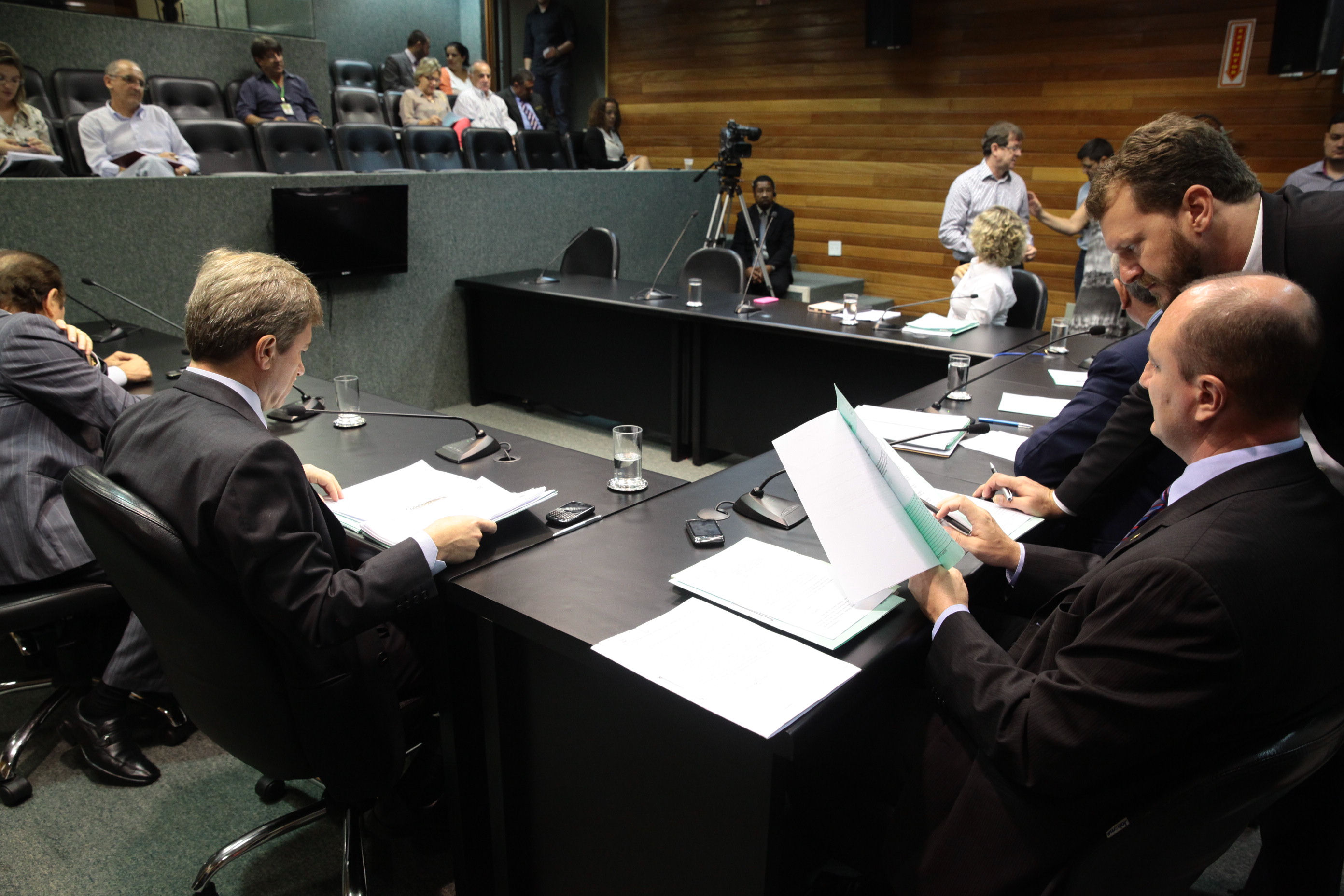 Reunião da Comissão de Constituição e Justiça. Foto: Miriam Zomer/ Agência AL
