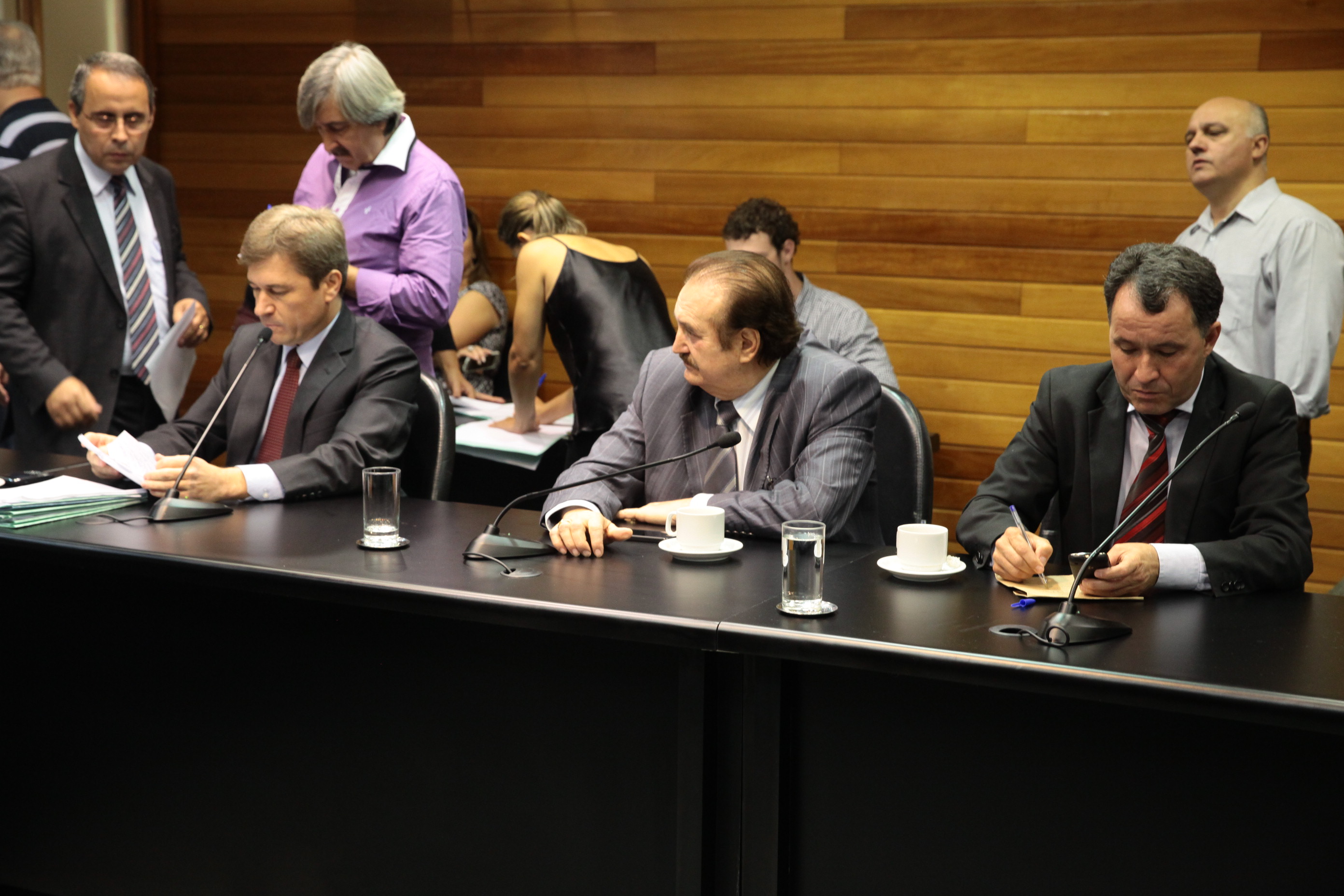 Reunião da Comissão de Constituição e Justiça. Foto: Miriam Zomer/ Agência AL