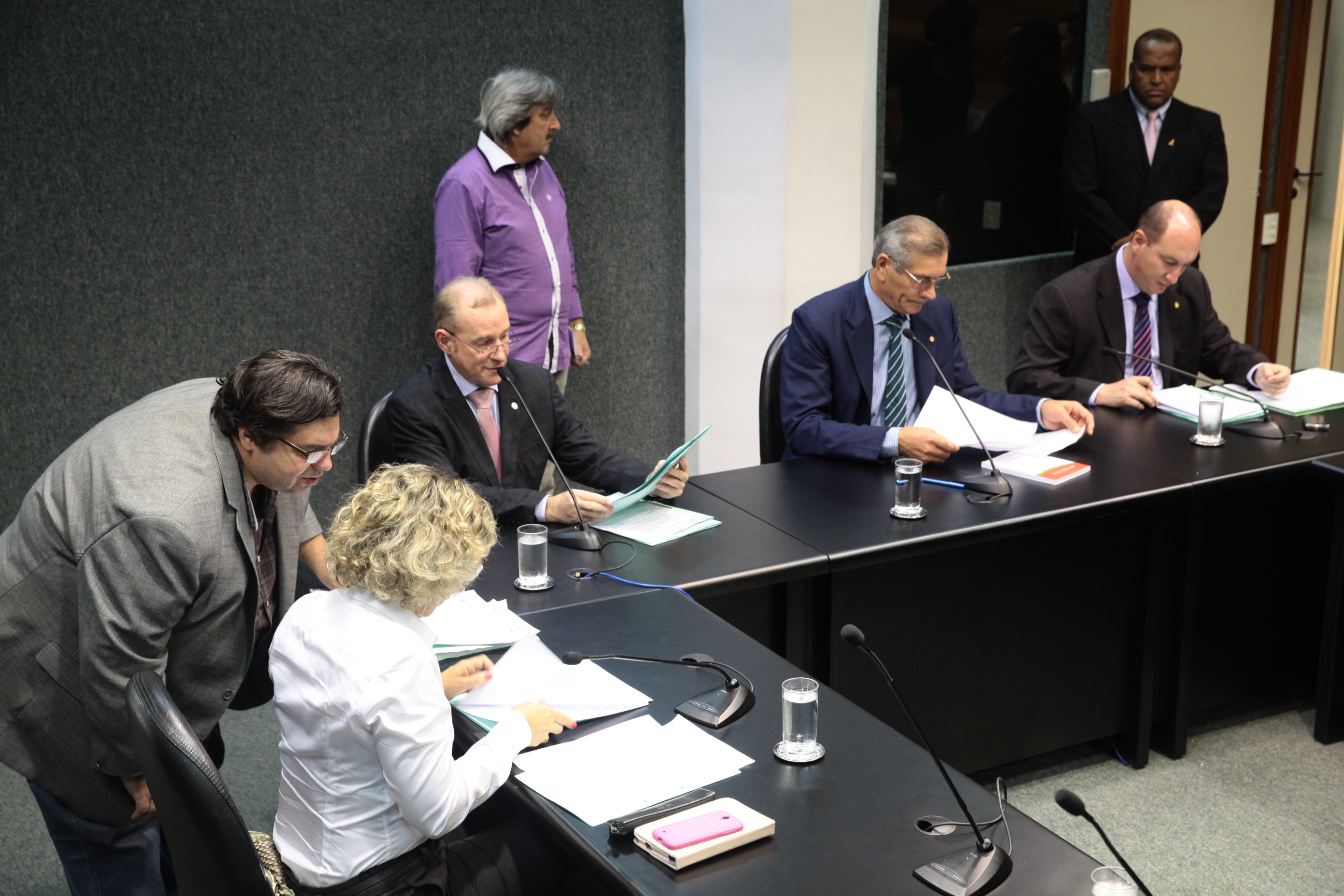 Reunião da Comissão de Constituição e Justiça. Foto: Miriam Zomer/ Agência AL