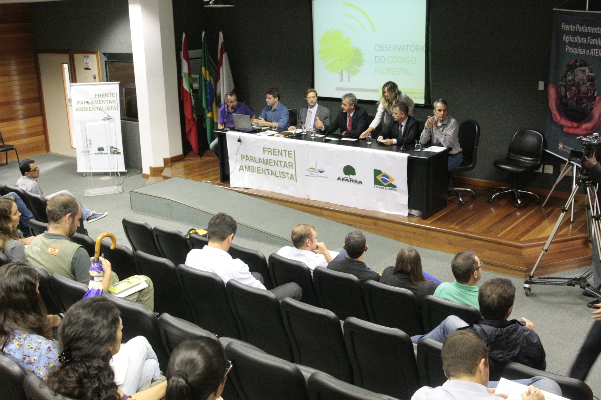 Seminário sobre o Código Ambiental. Foto: Eduardo Guedes de Oliveira / Agência AL