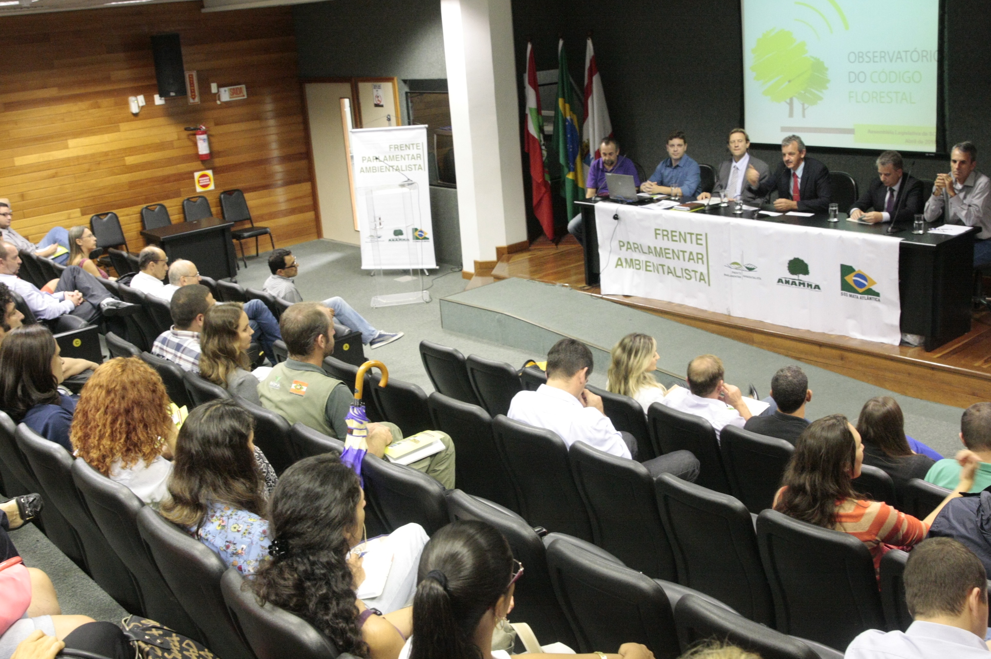 Seminário sobre o Código Ambiental. Foto: Eduardo Guedes de Oliveira / Agência AL