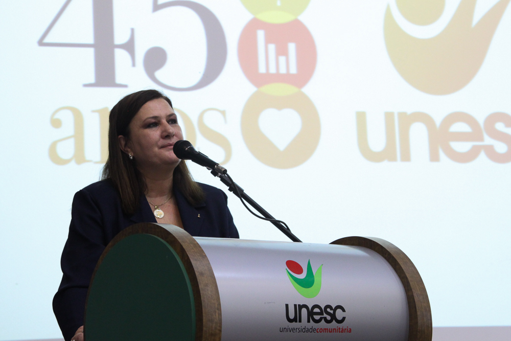 Seminário Descentralizado de Estudo e Conscientização sobre o Autismo - Marlete Grando - Presidente da ASCA - Foto: Juliana Stadnik / Agência AL