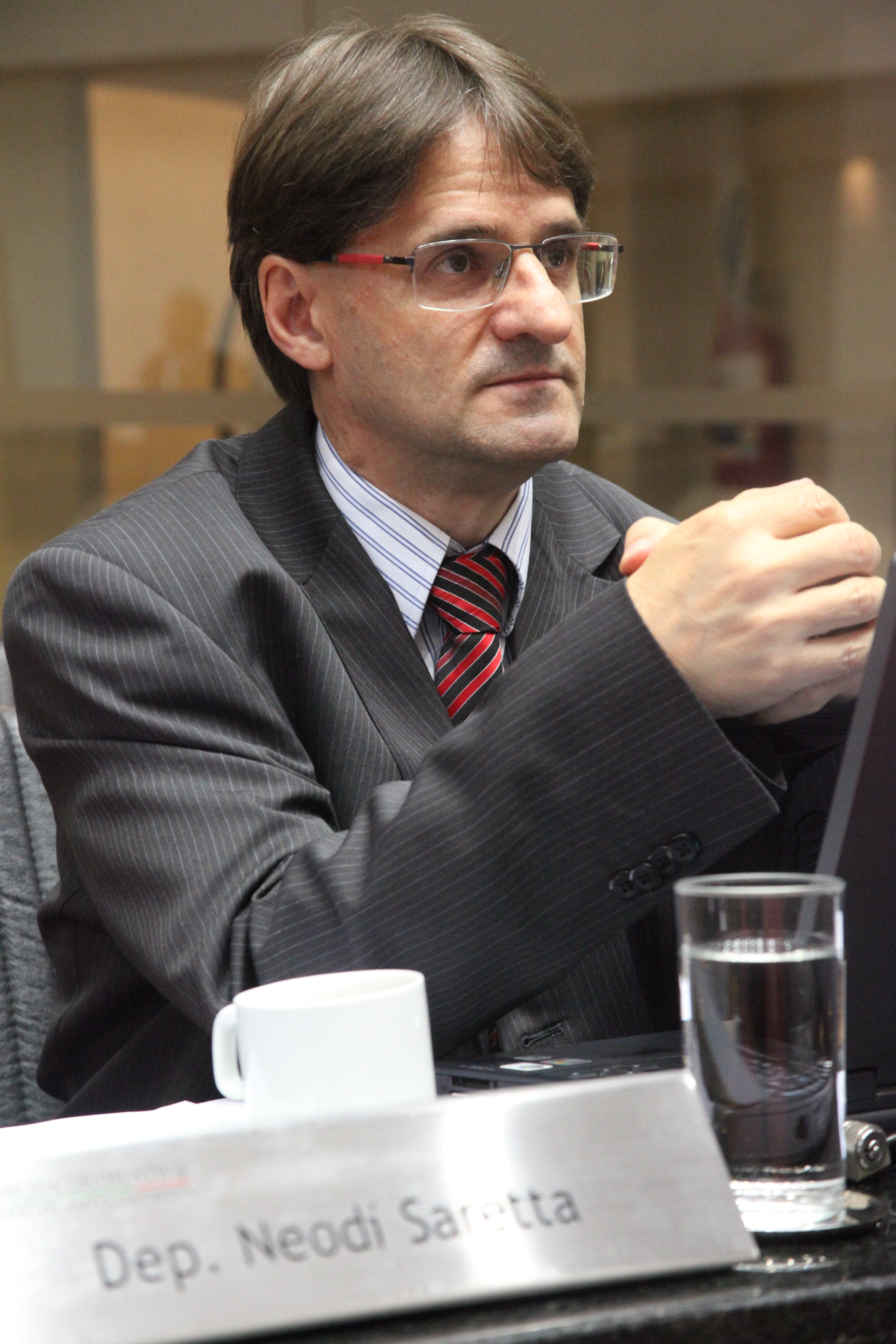 Deputado Neodi Saretta (PT). Sessão Ordinária. Foto: Fábio Queiroz / Agência AL