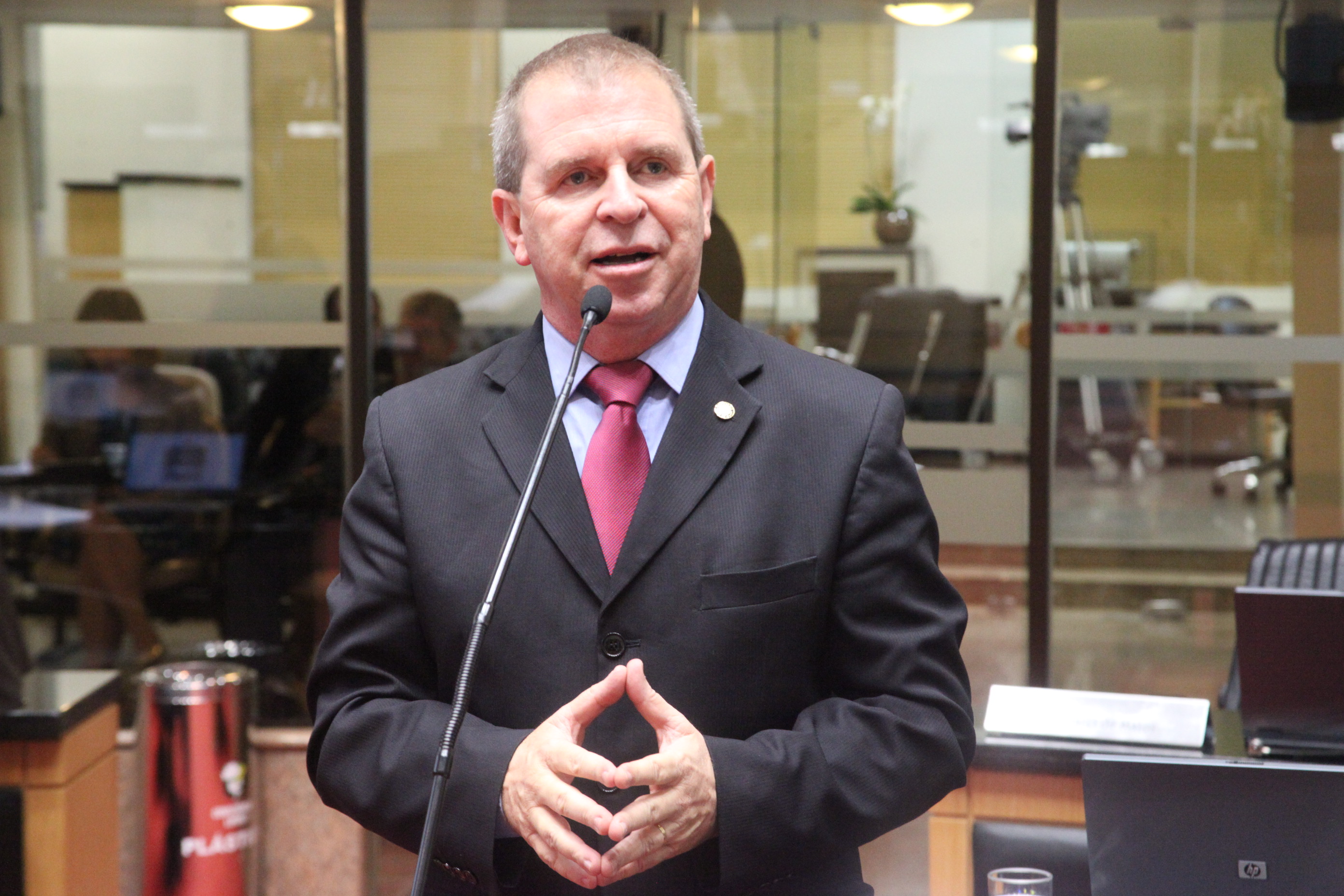 Deputado Maurício Eskudlark (PSD). Sessão Ordinária. Foto: Fábio Queiroz / Agência AL
