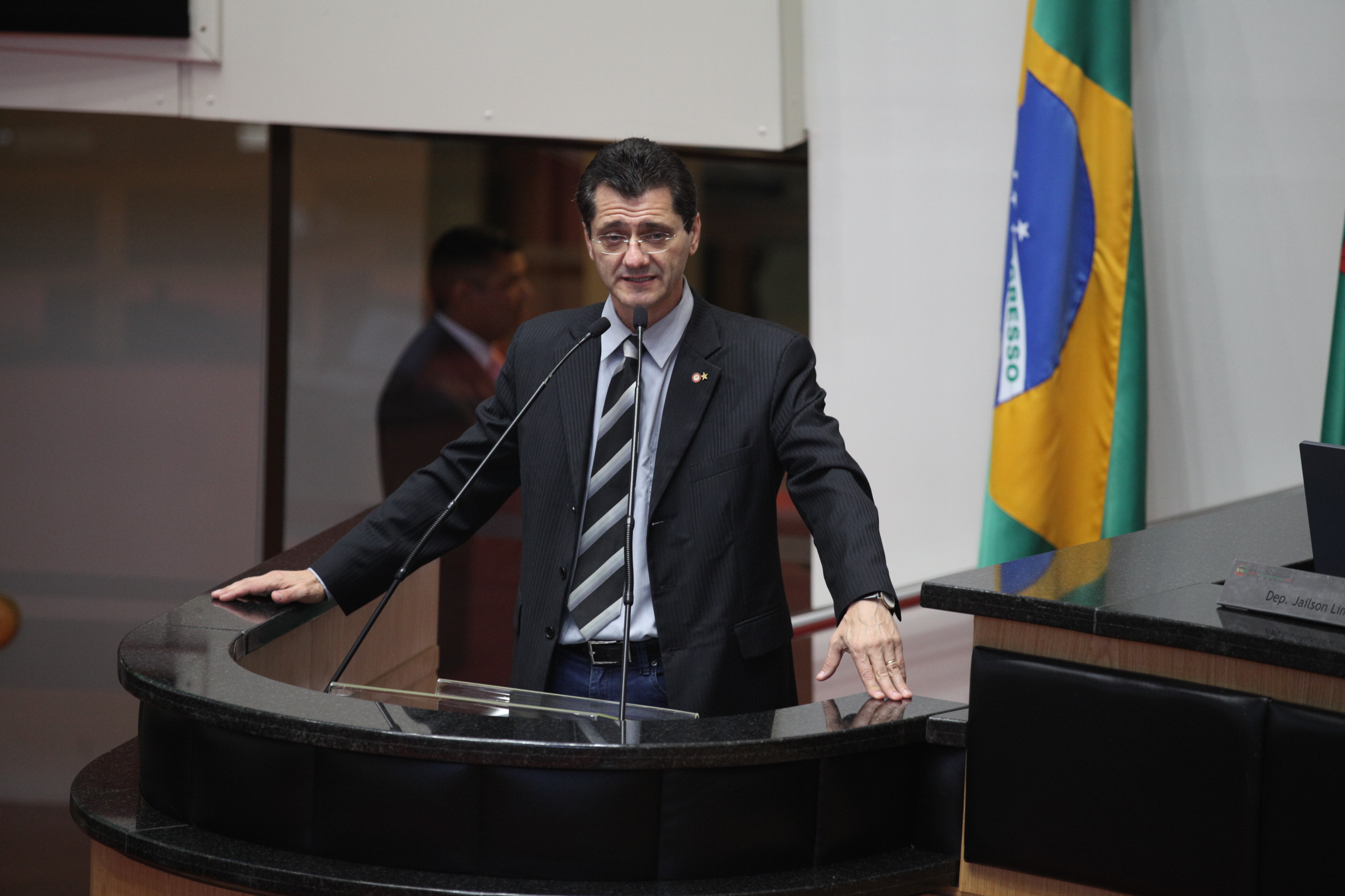 Deputado Jailson Lima (PT)  - Sessão Ordinária - Foto: Solon Soares