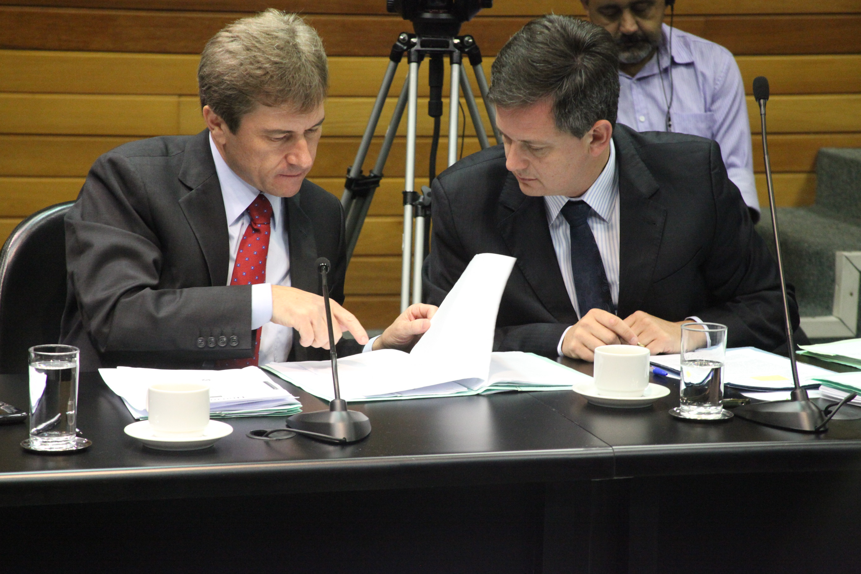 Reunião da Comissão de Constituição e Justiça. Foto: Fábio Queiroz / Agência AL